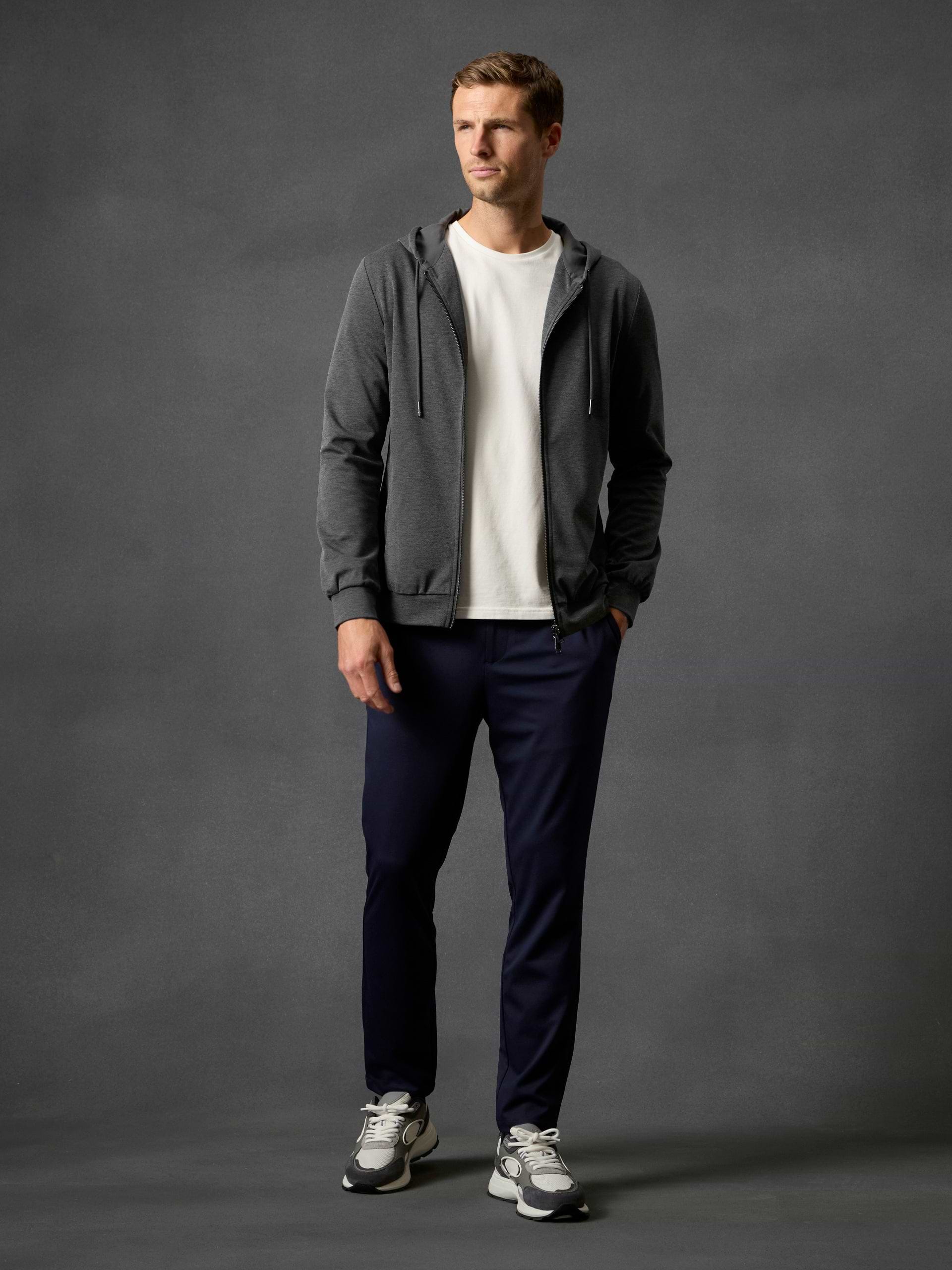 Athleisure Jacket in Dark Grey