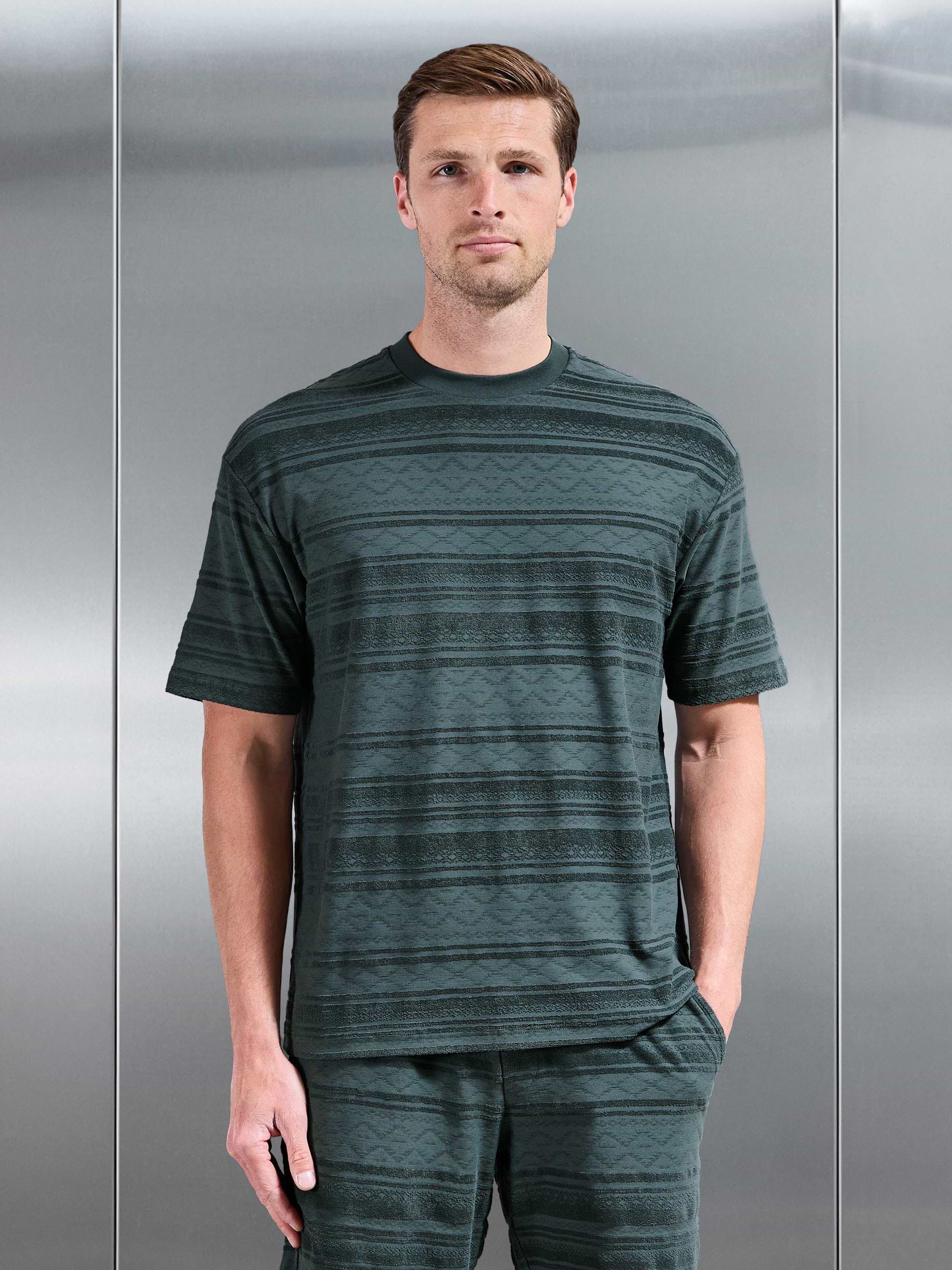 Aztec 2.0 Relaxed Fit T-Shirt in Rich Green