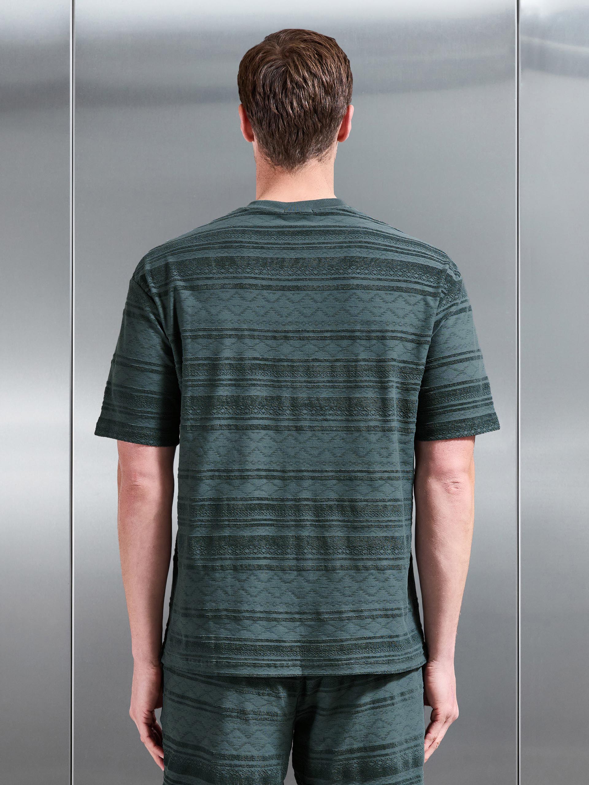 Aztec 2.0 Relaxed Fit T-Shirt in Rich Green