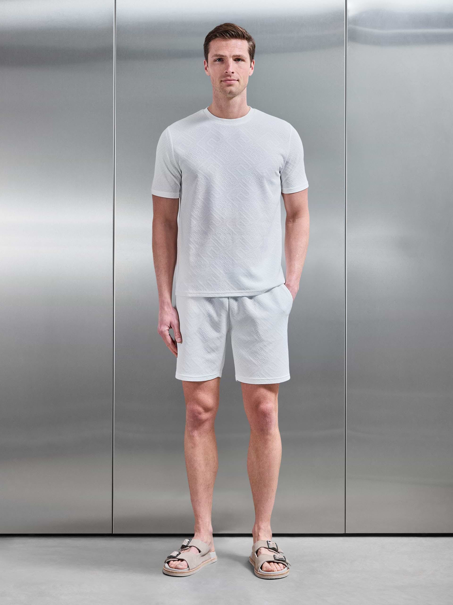 Aztec Short in White