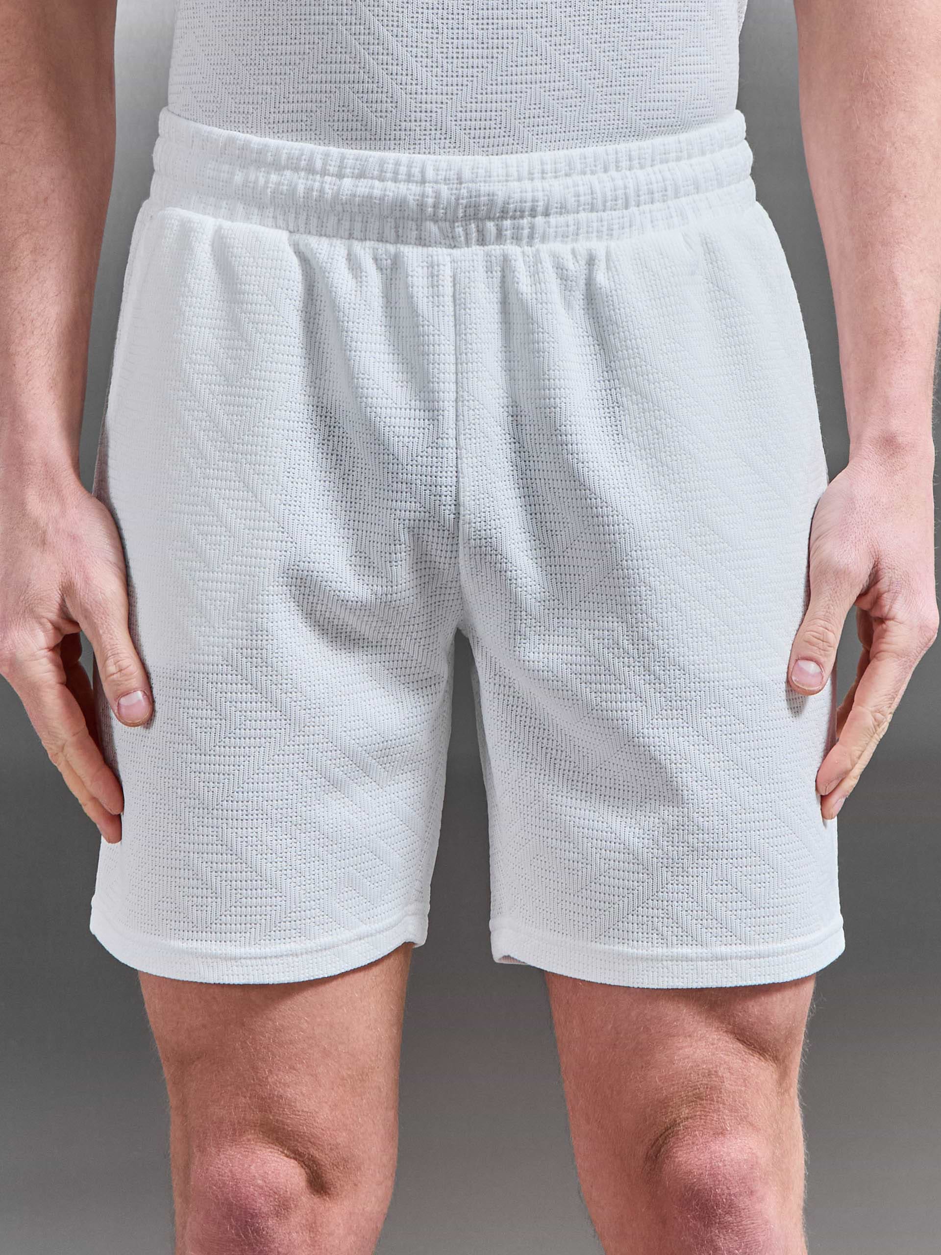 Aztec Short in White