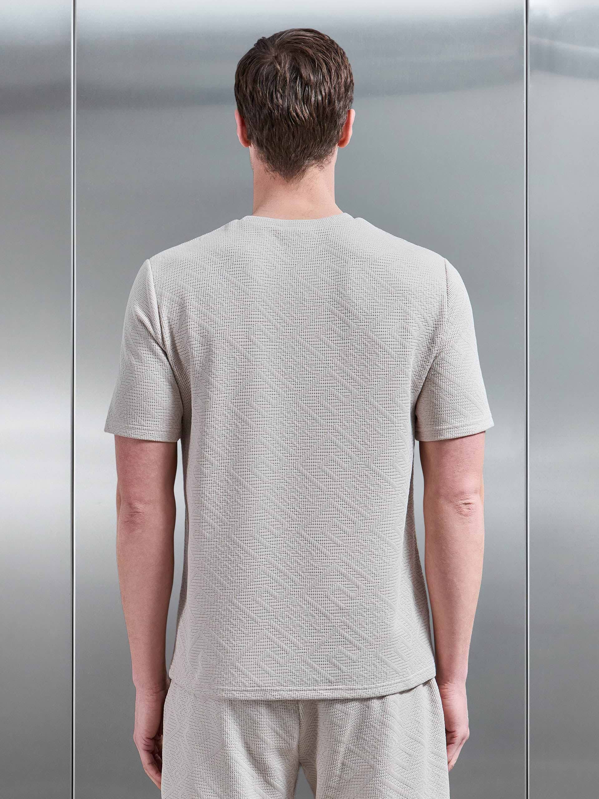 Aztec T-Shirt in Stone