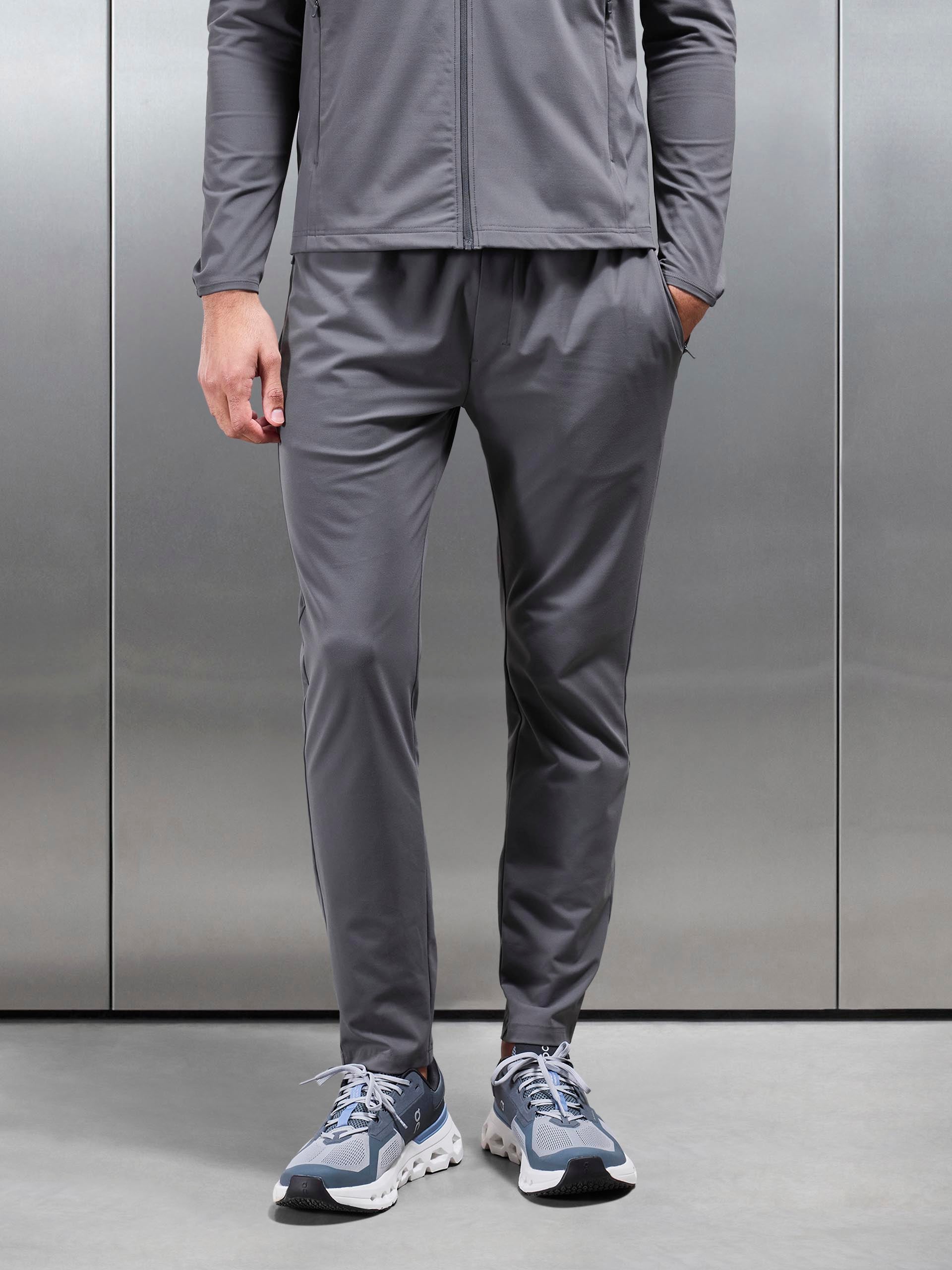 Active Jersey Jogger in Grey