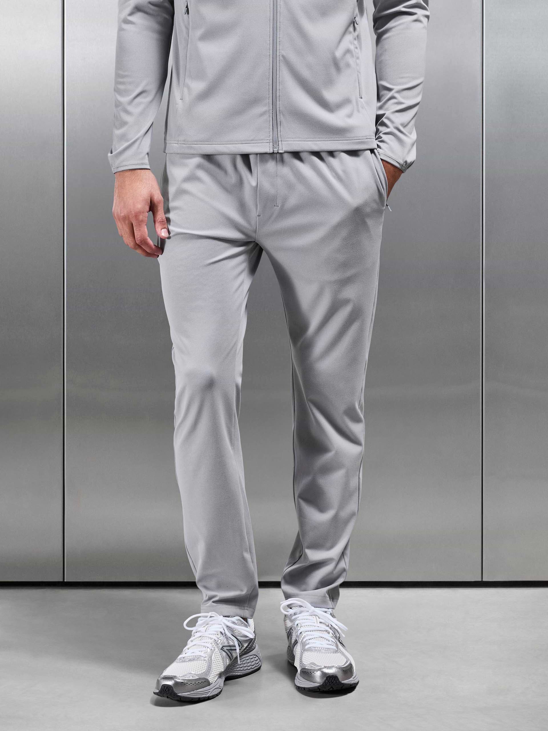 Active Jersey Jogger in Marl Grey