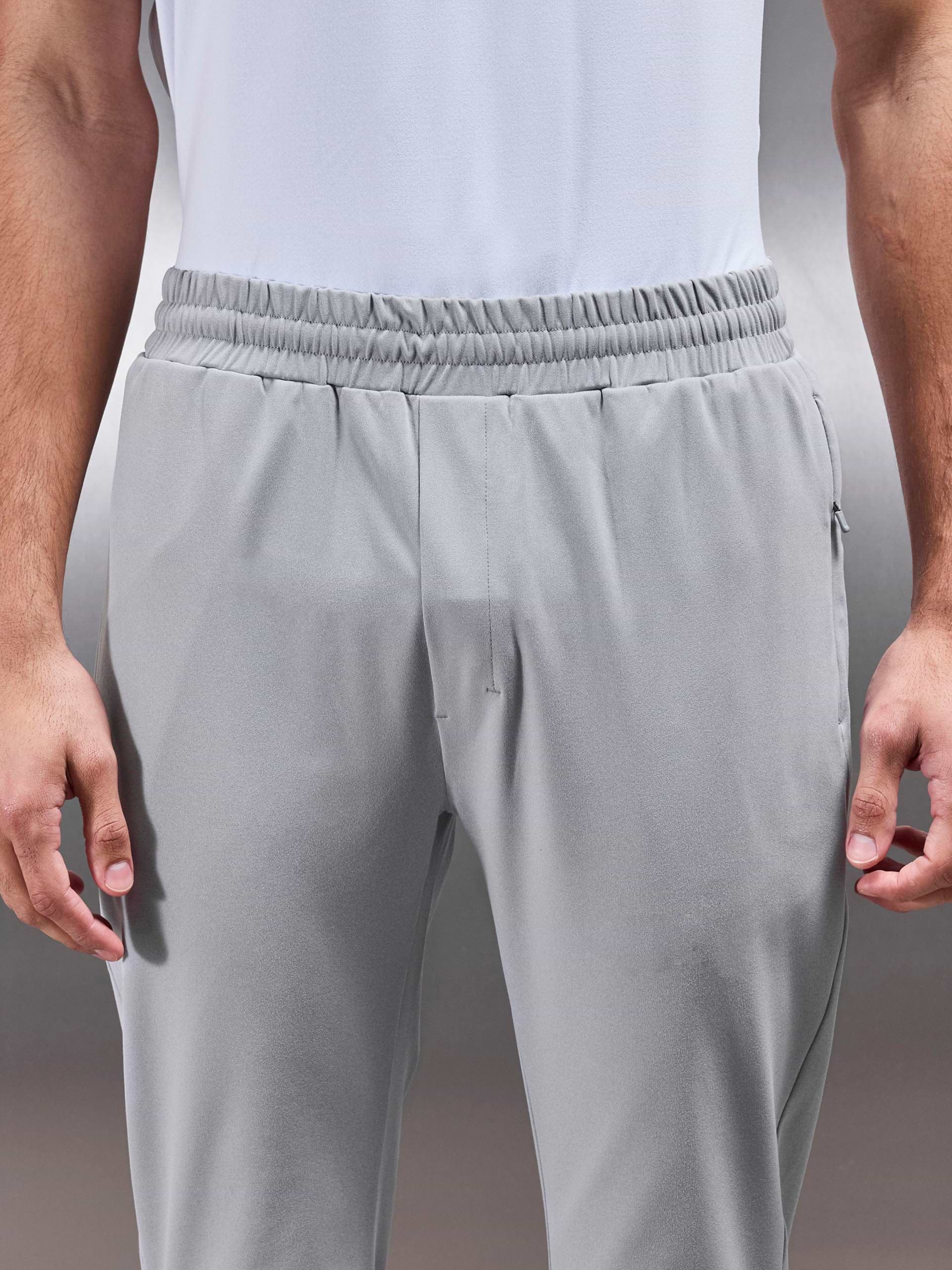 Active Jersey Jogger in Marl Grey