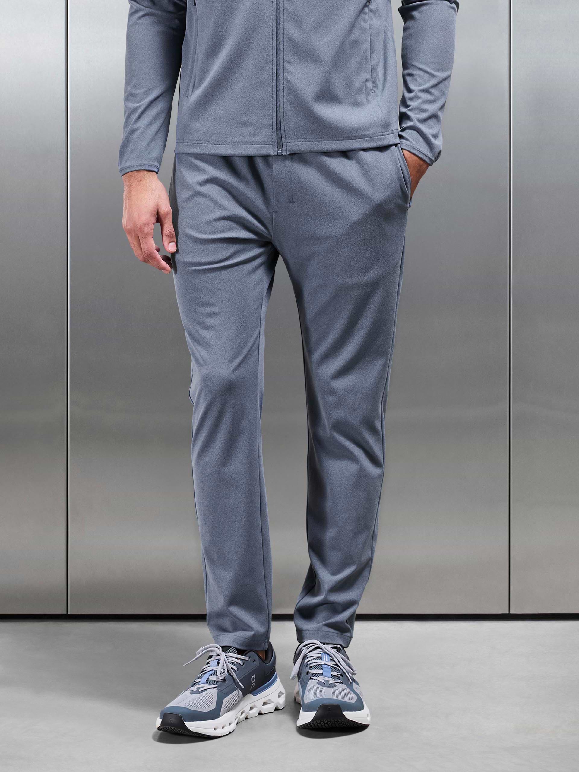 Active Jersey Jogger in Navy Marl