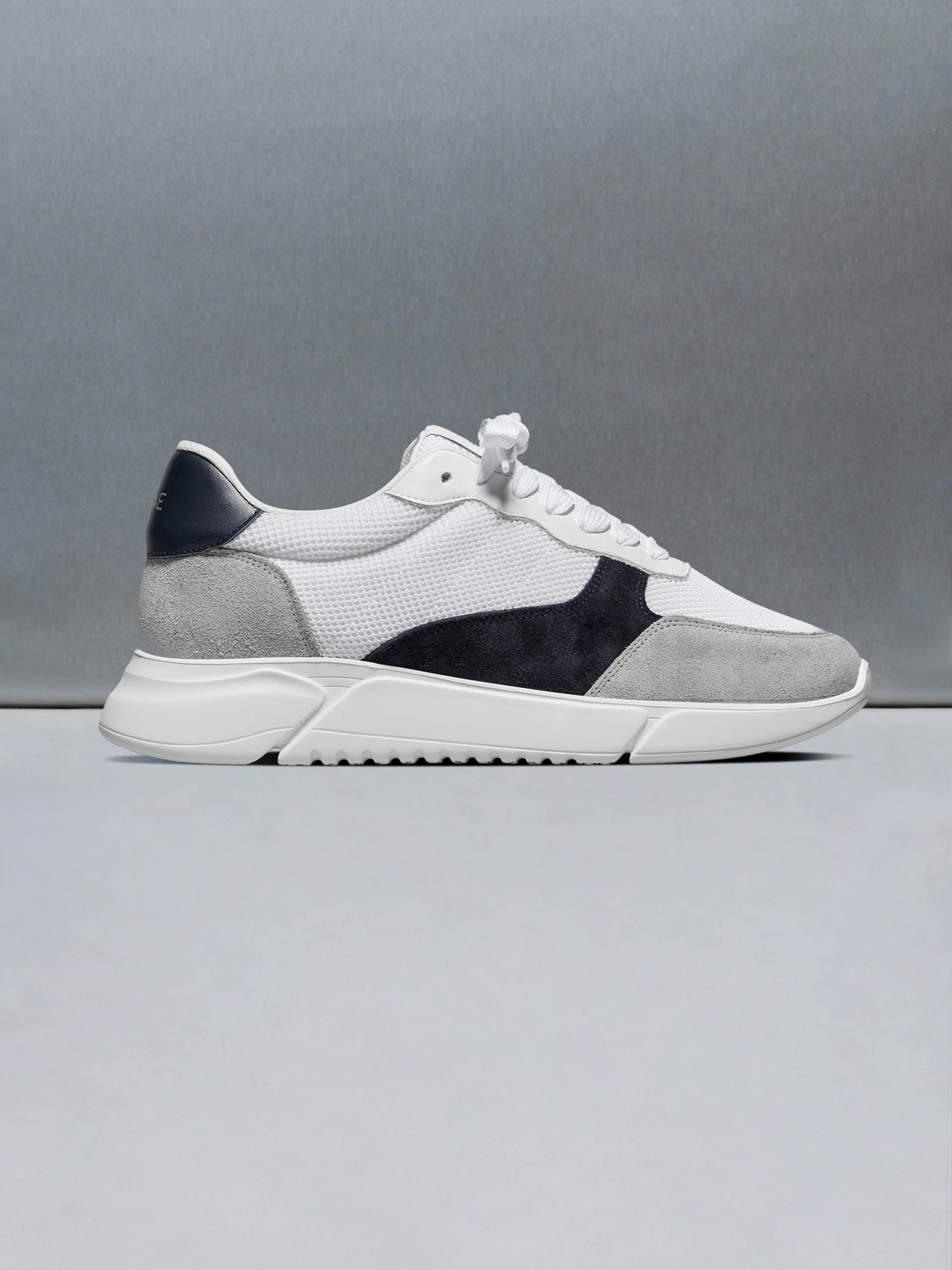 Active Runner in White Navy