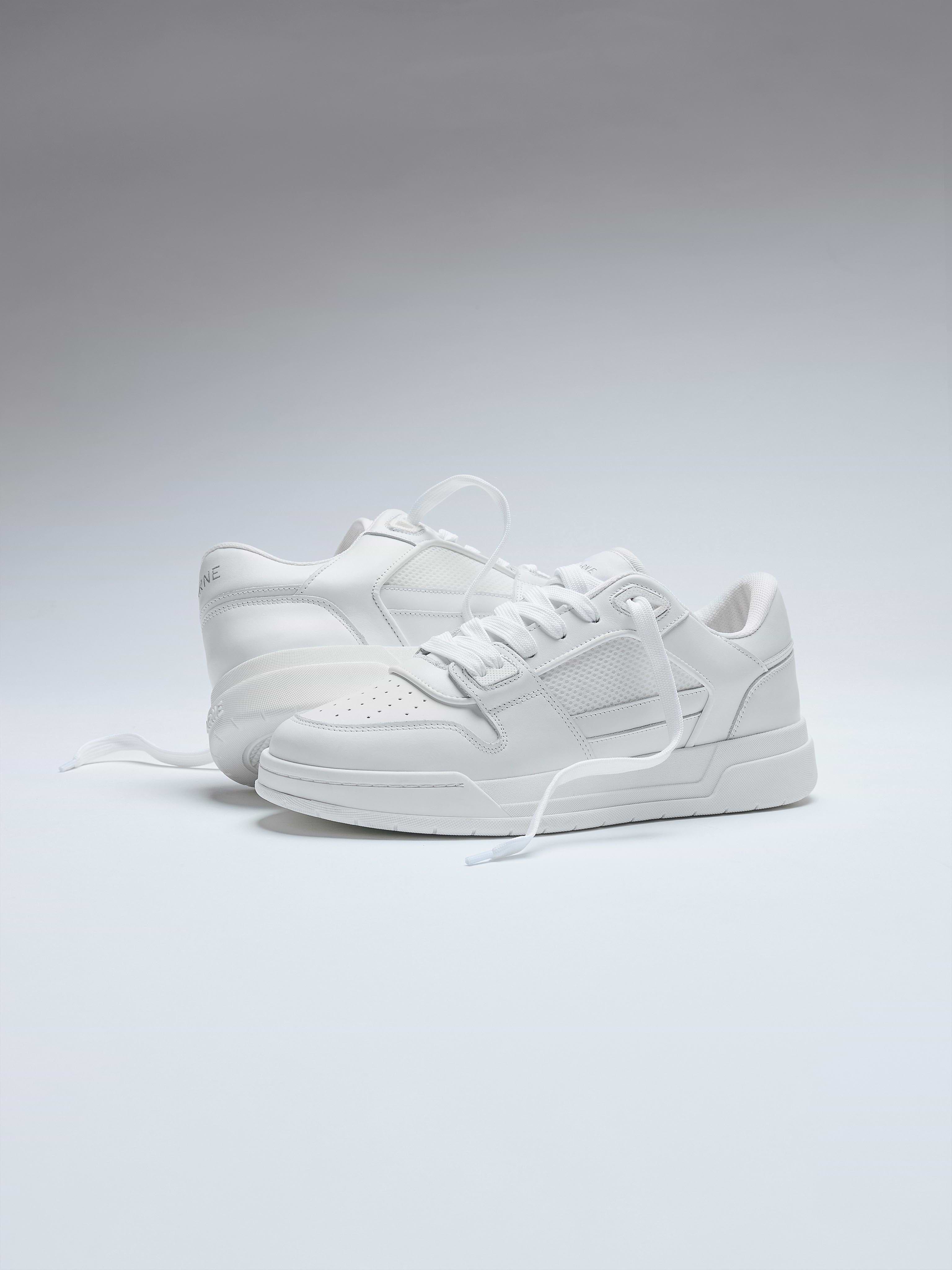 Basket Trainer in Triple White