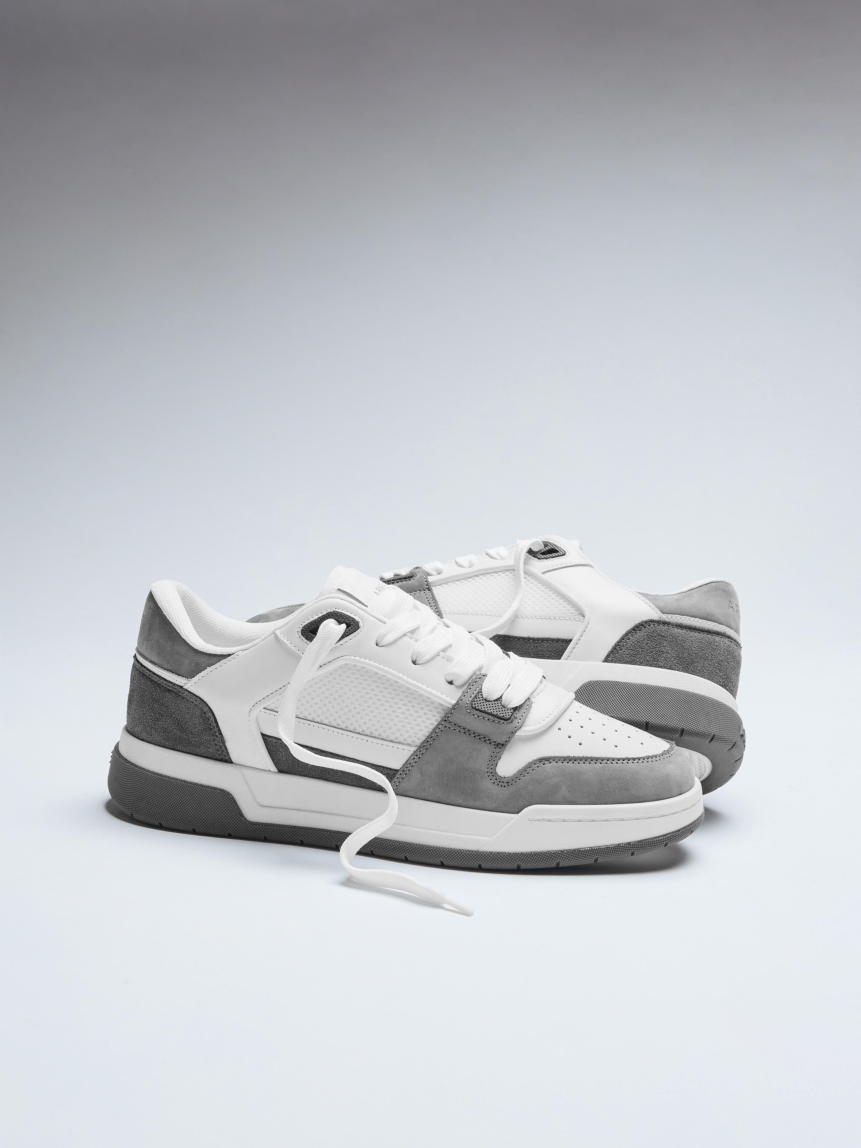 Basket Trainer in White Autumn