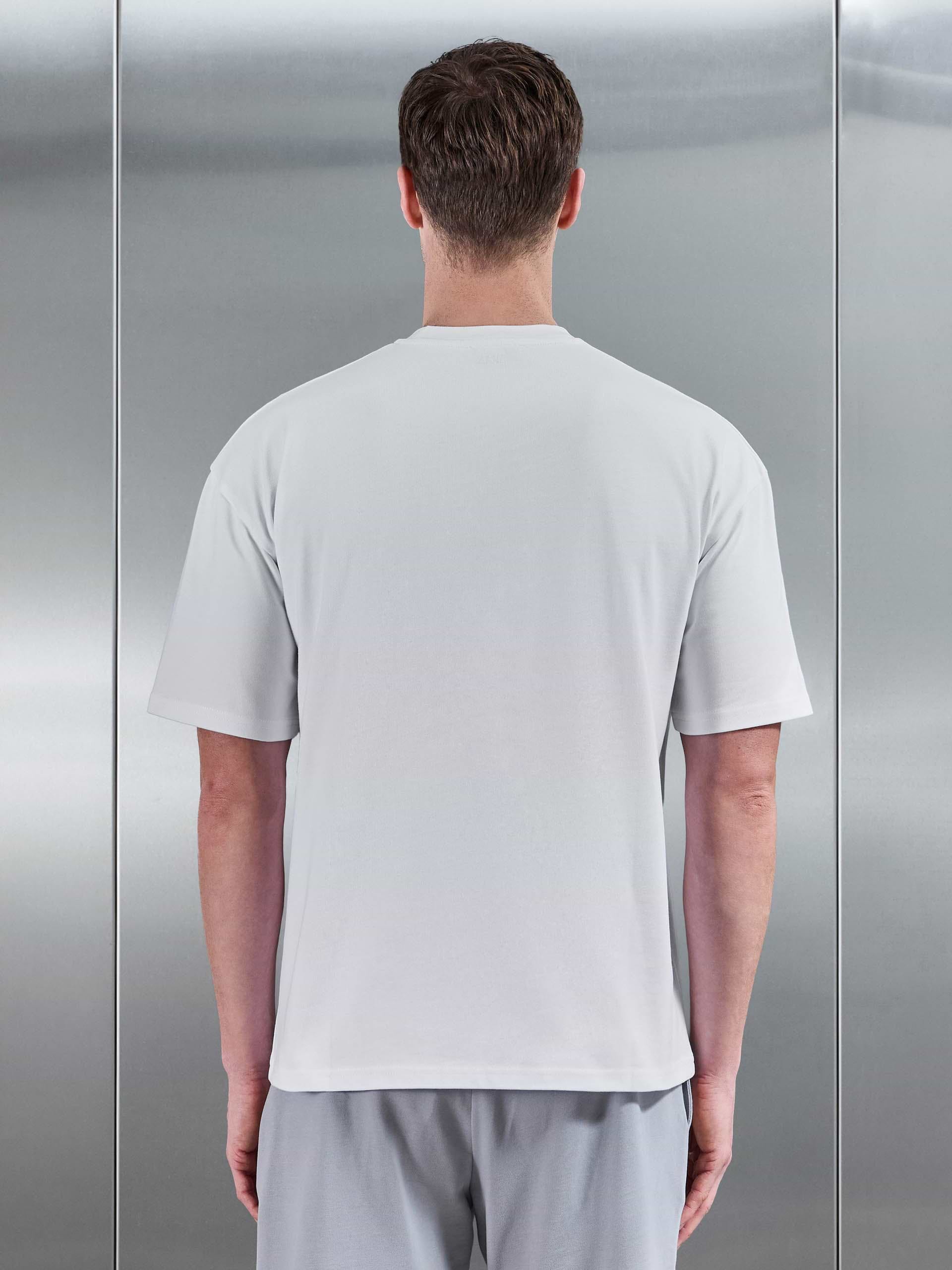 Brushed Relaxed T-Shirt in White