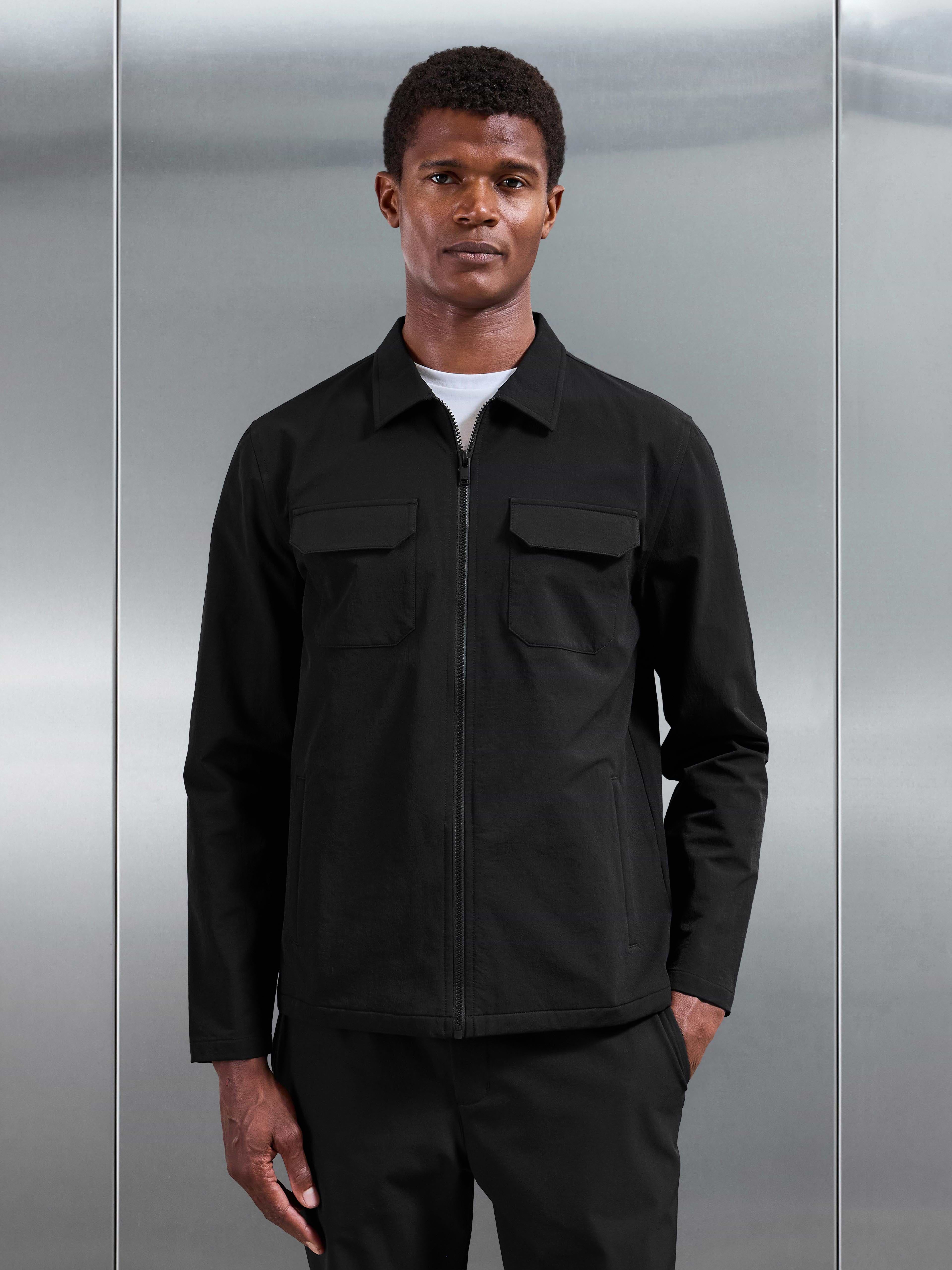 Cargo Jacket in Black