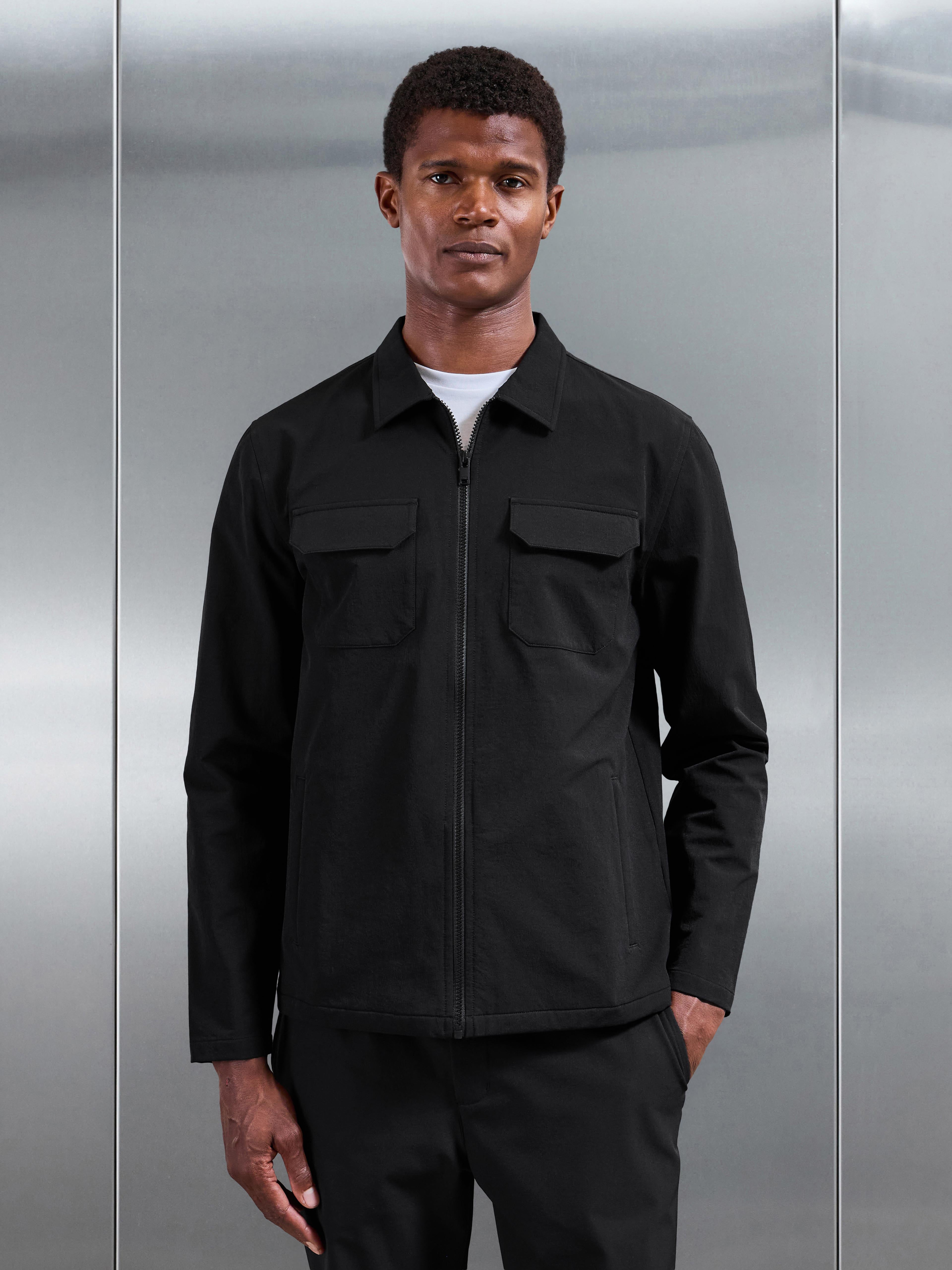 Cargo Jacket in Black