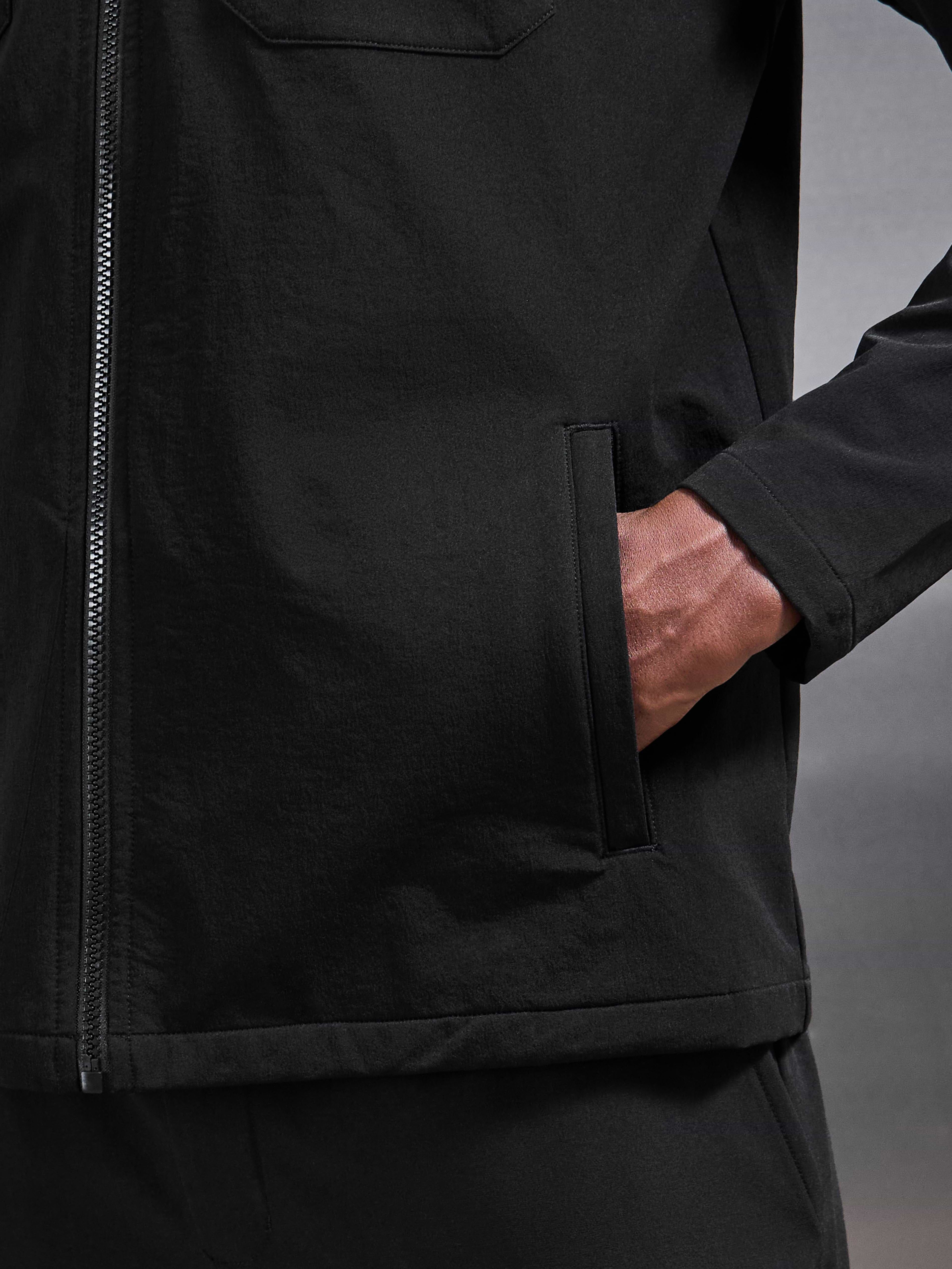 Cargo Jacket in Black