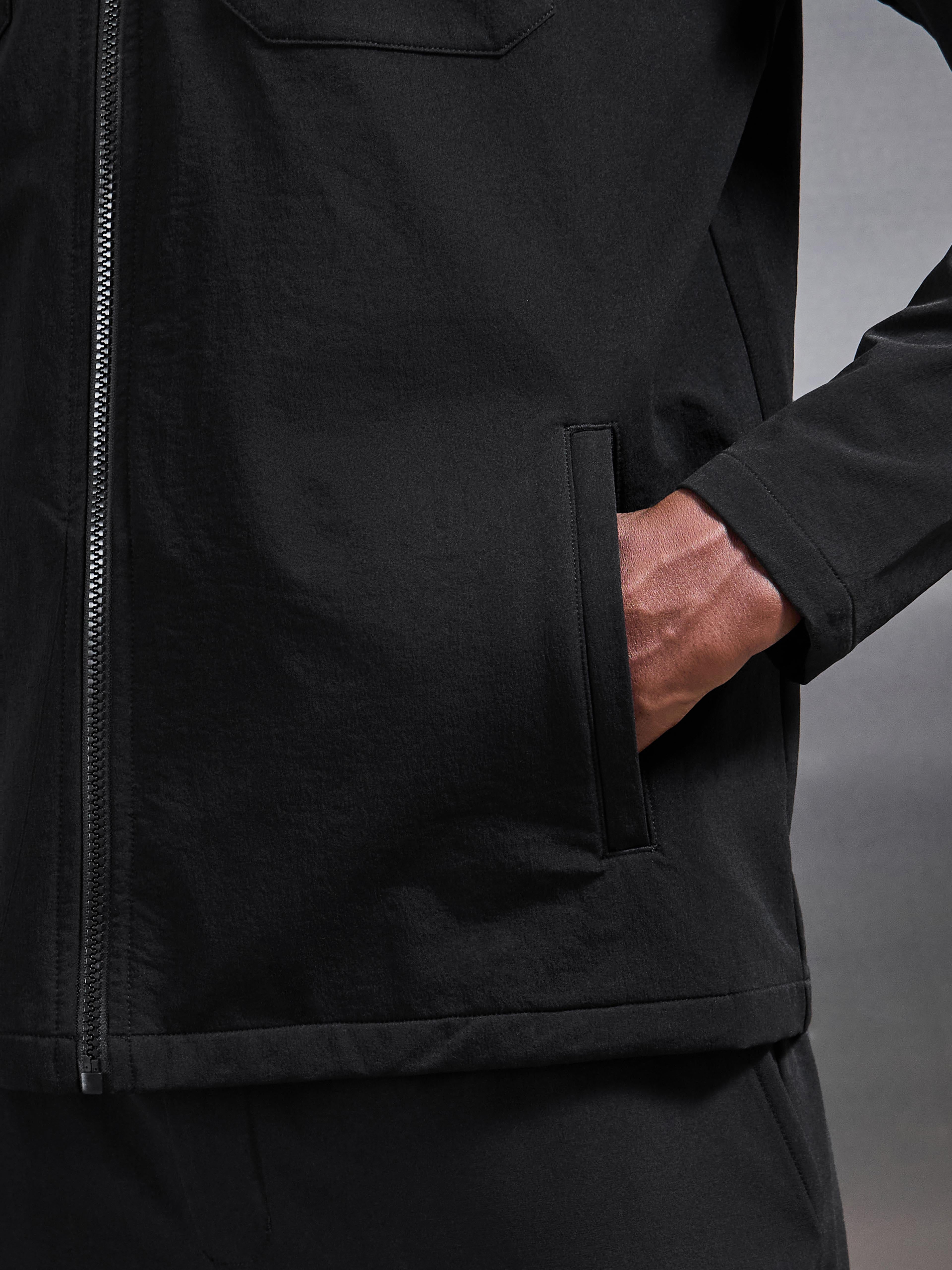 Cargo Jacket in Black