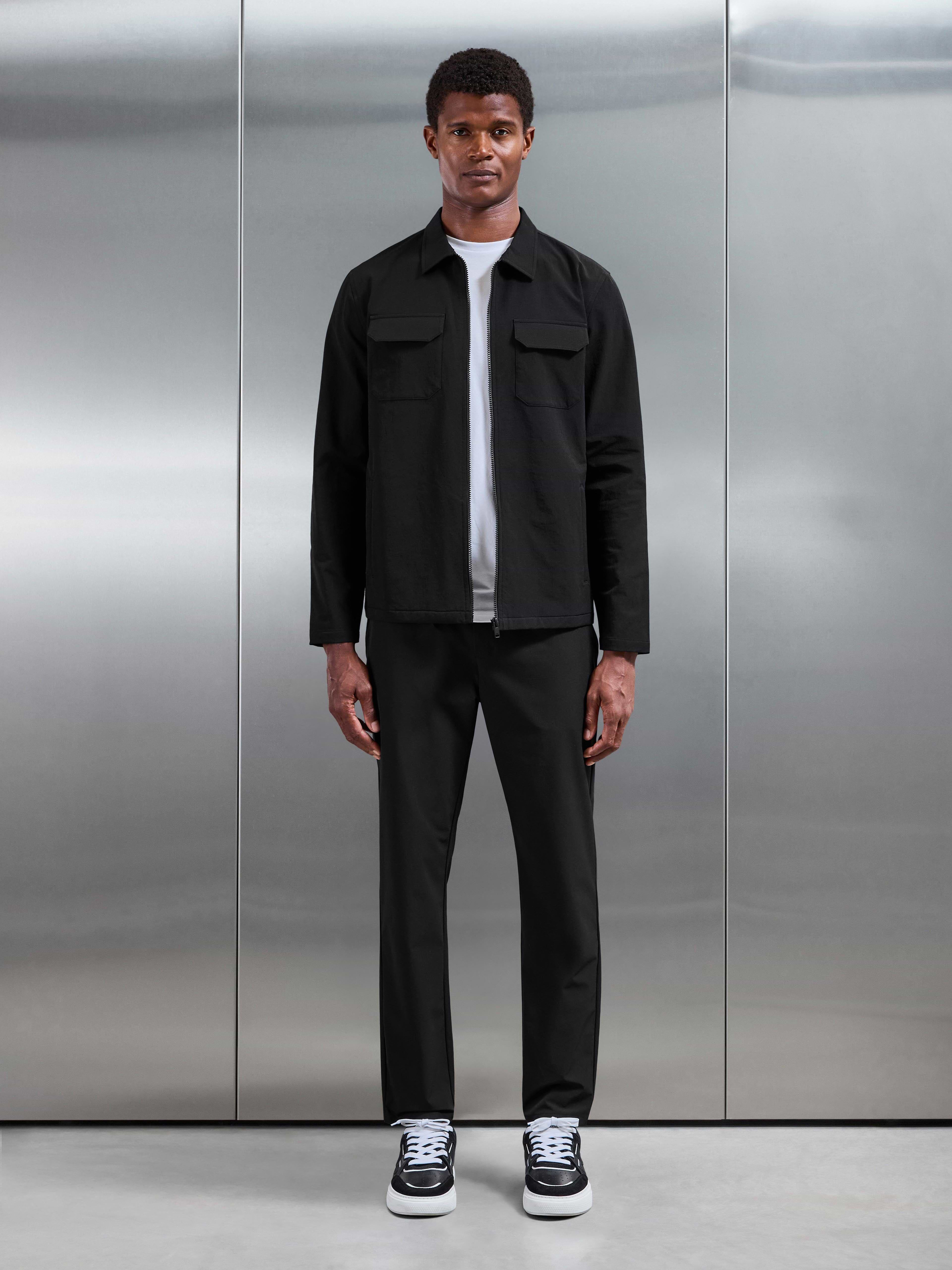 Cargo Jacket in Black