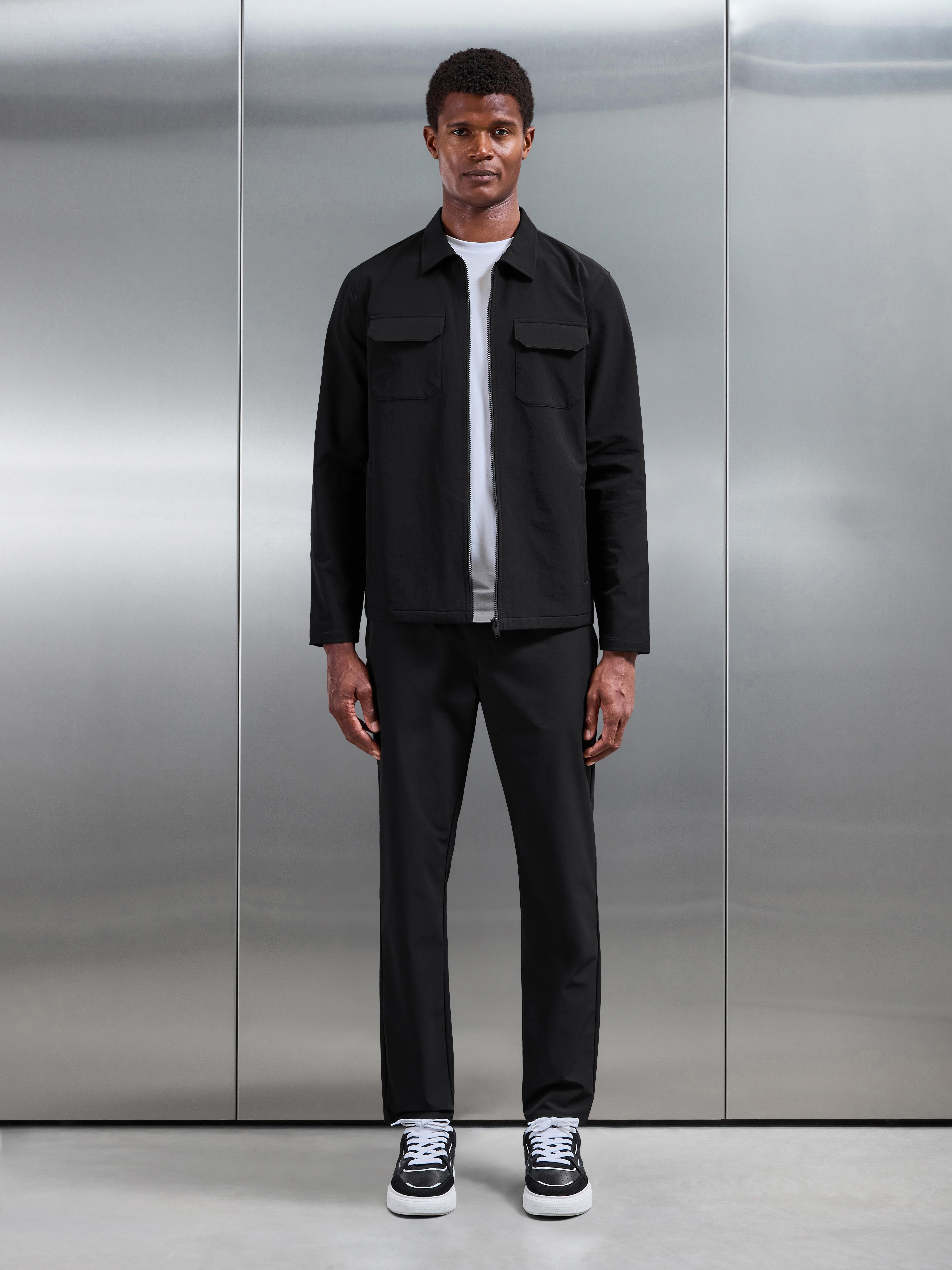 Cargo Jacket in Black