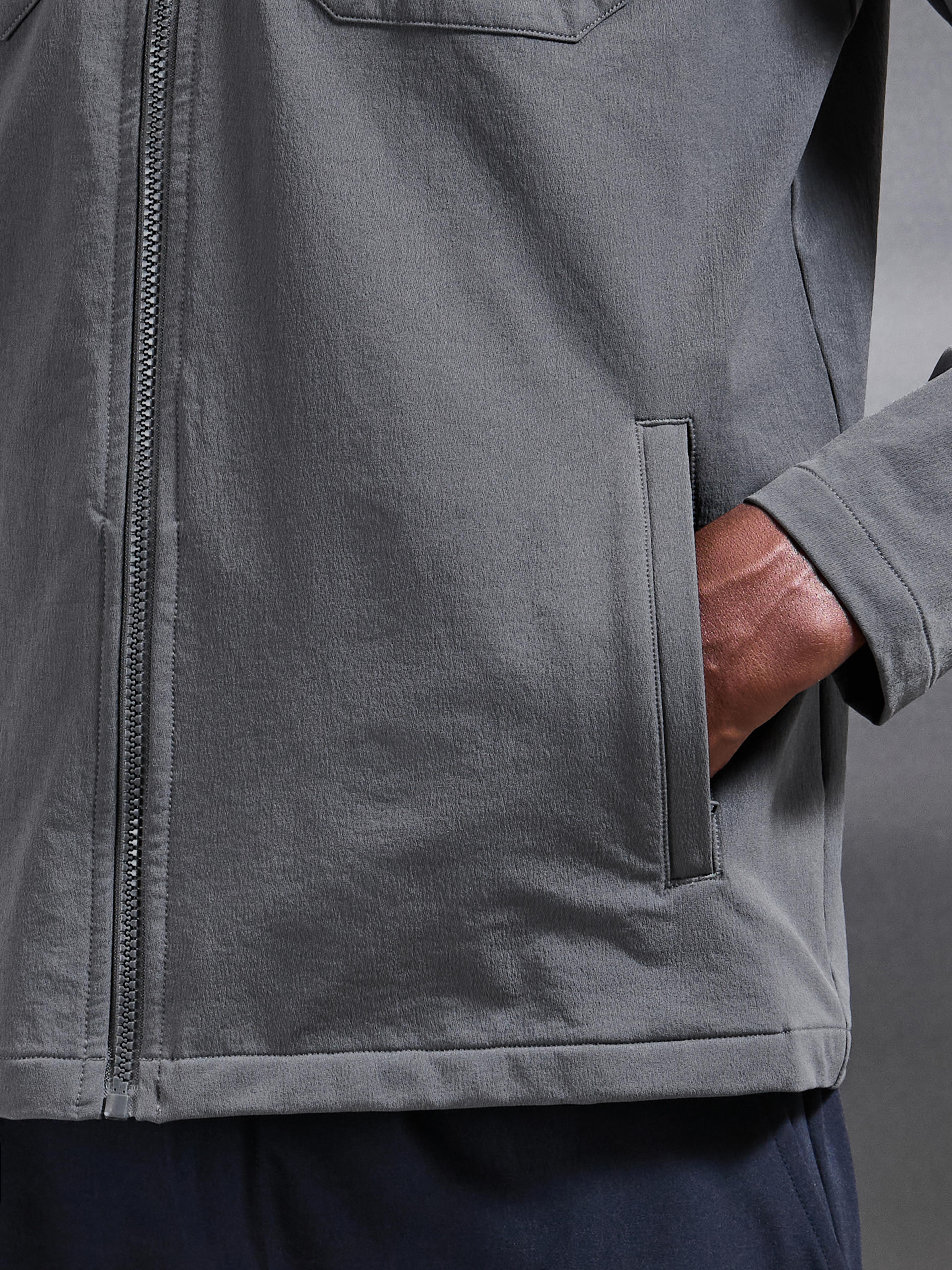 Cargo Jacket in Grey