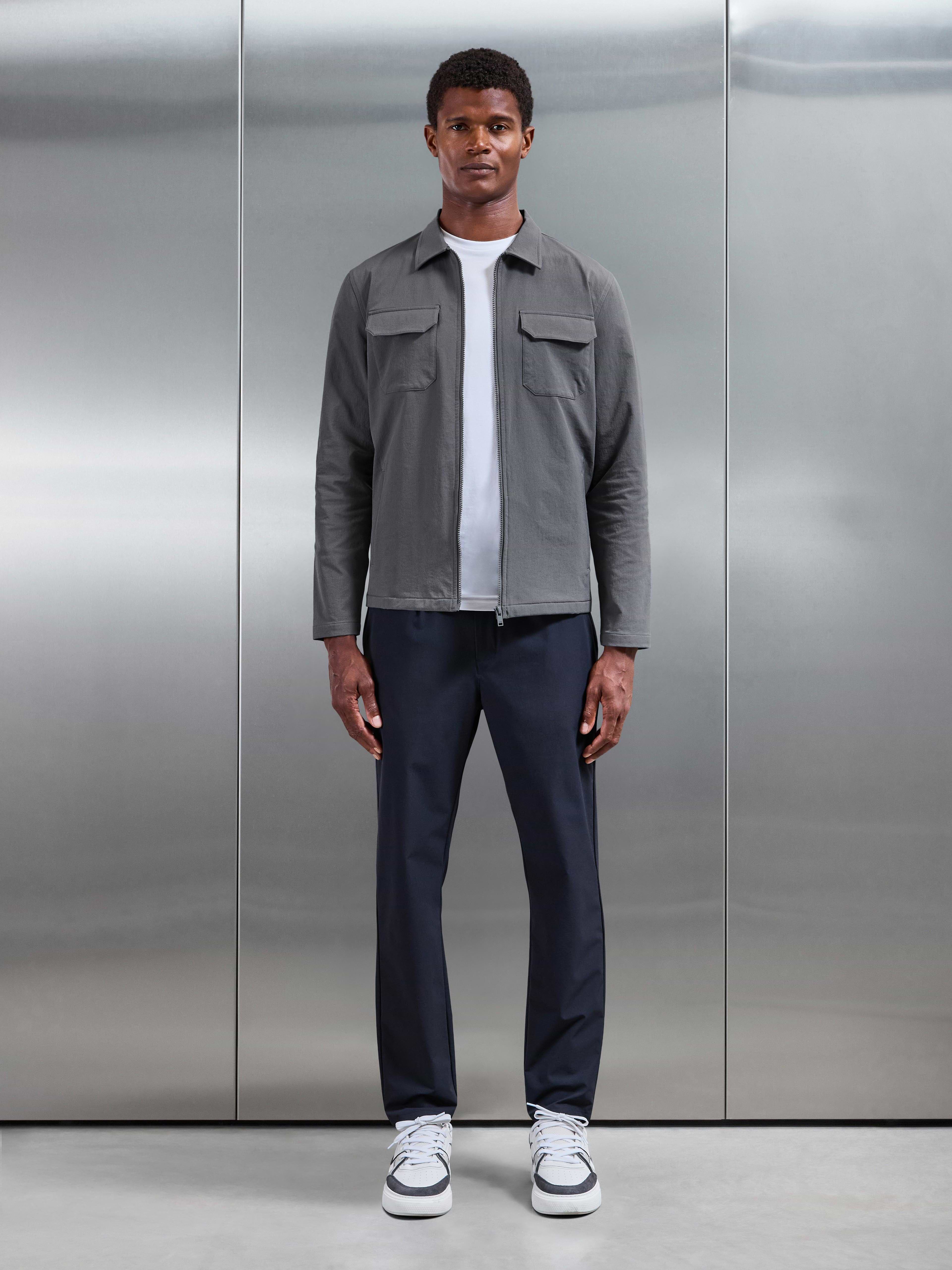 Cargo Jacket in Grey