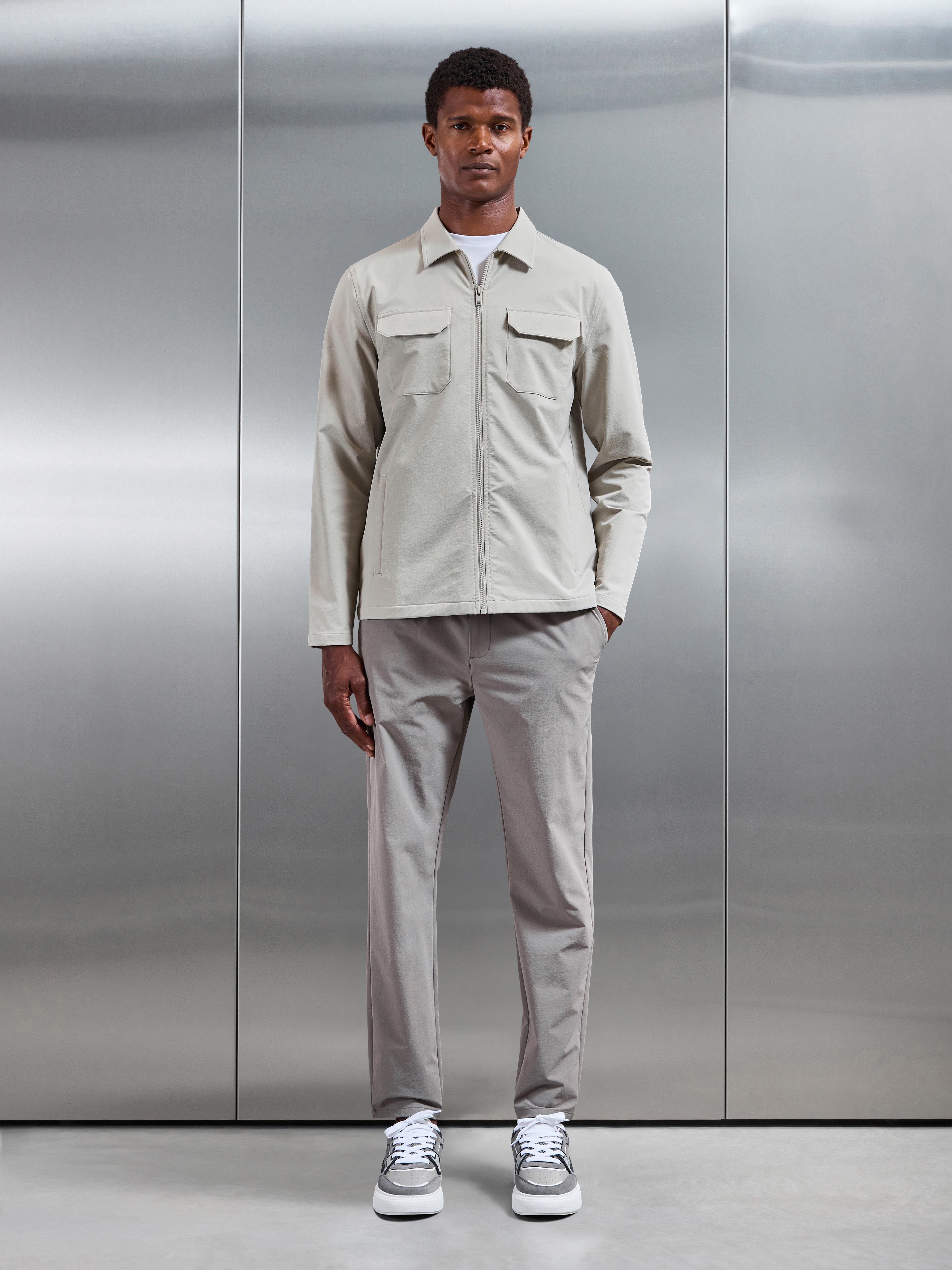 Cargo Jacket in Stone