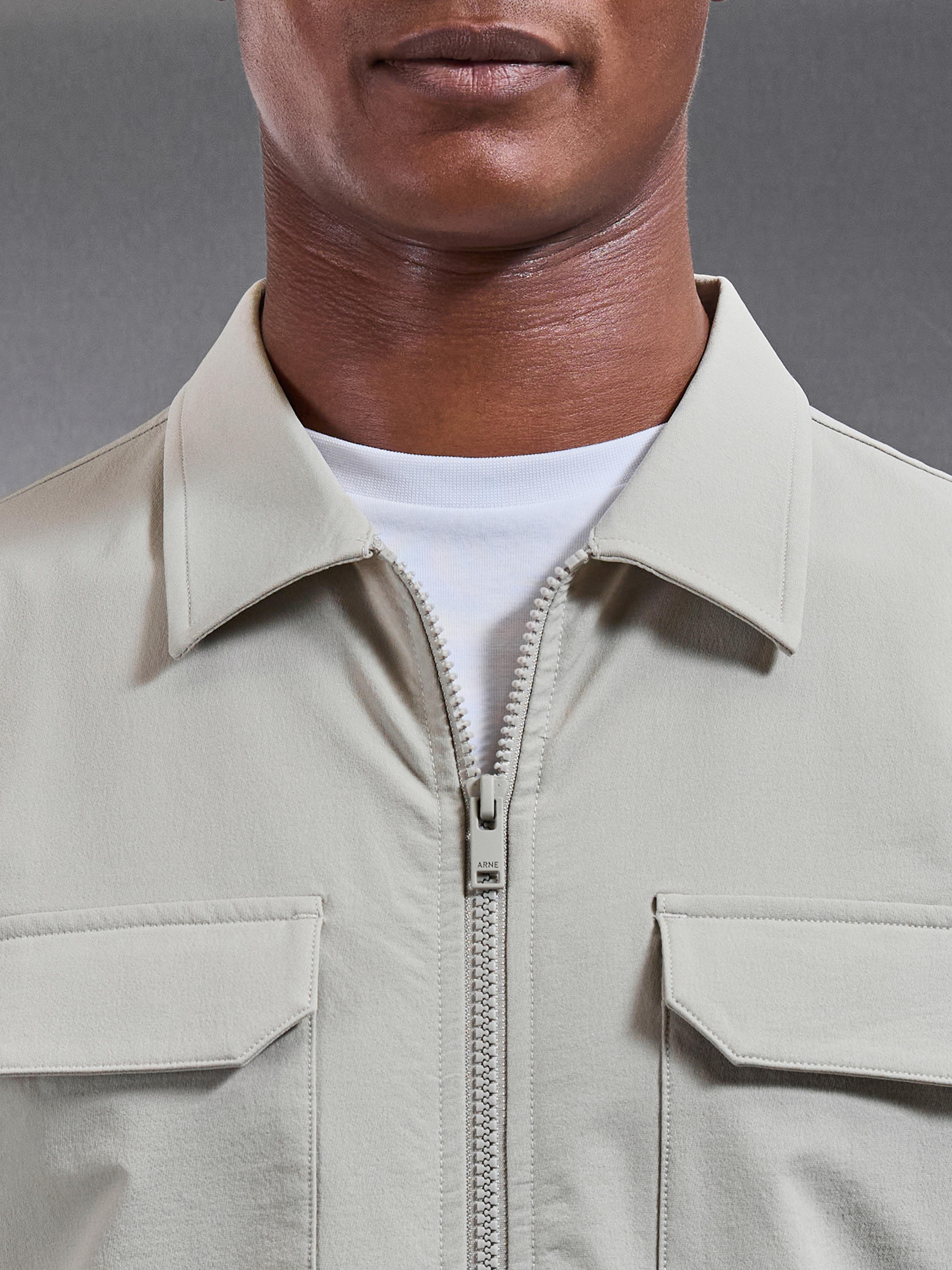 Cargo Jacket in Stone