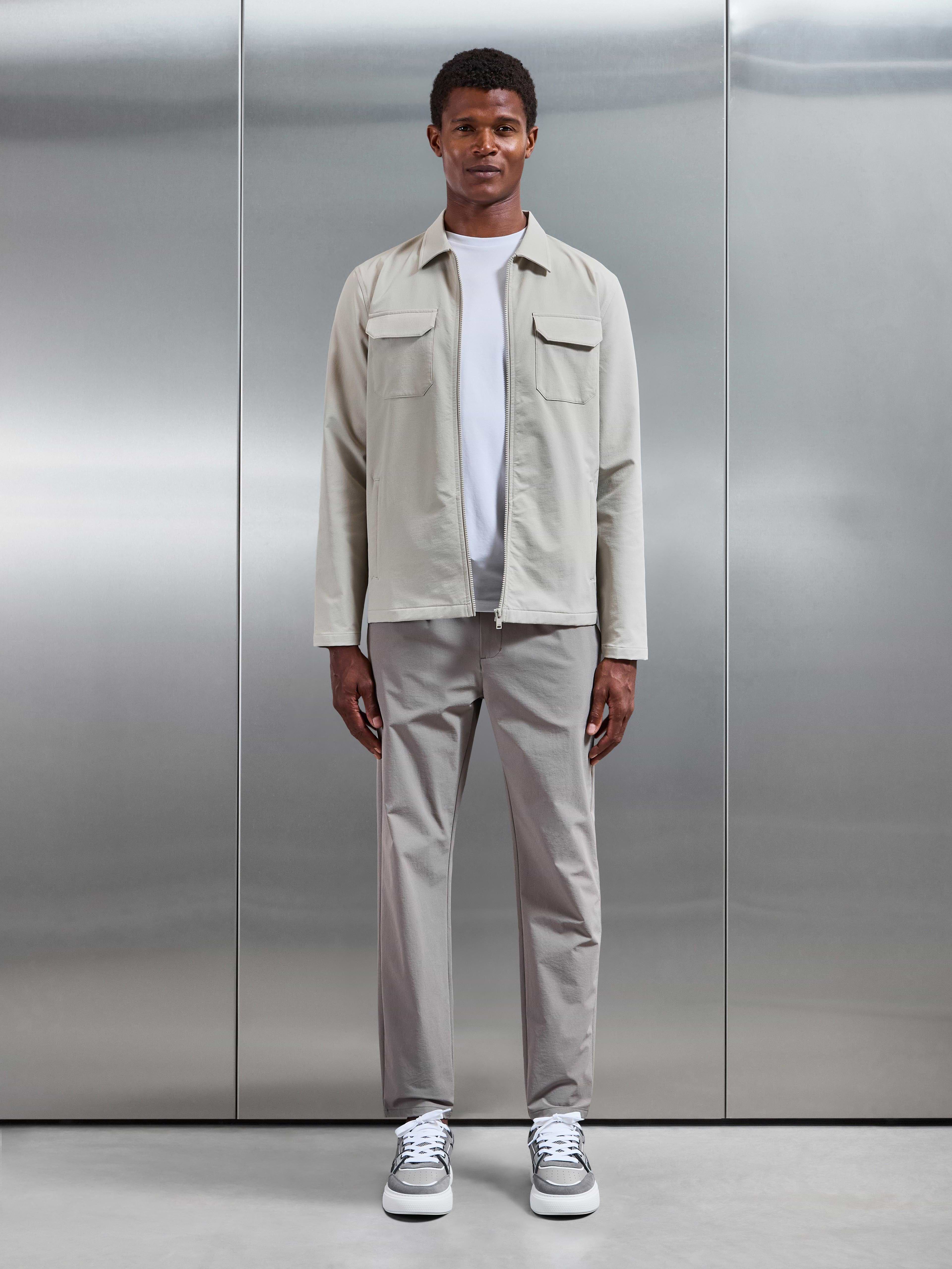 Cargo Jacket in Stone