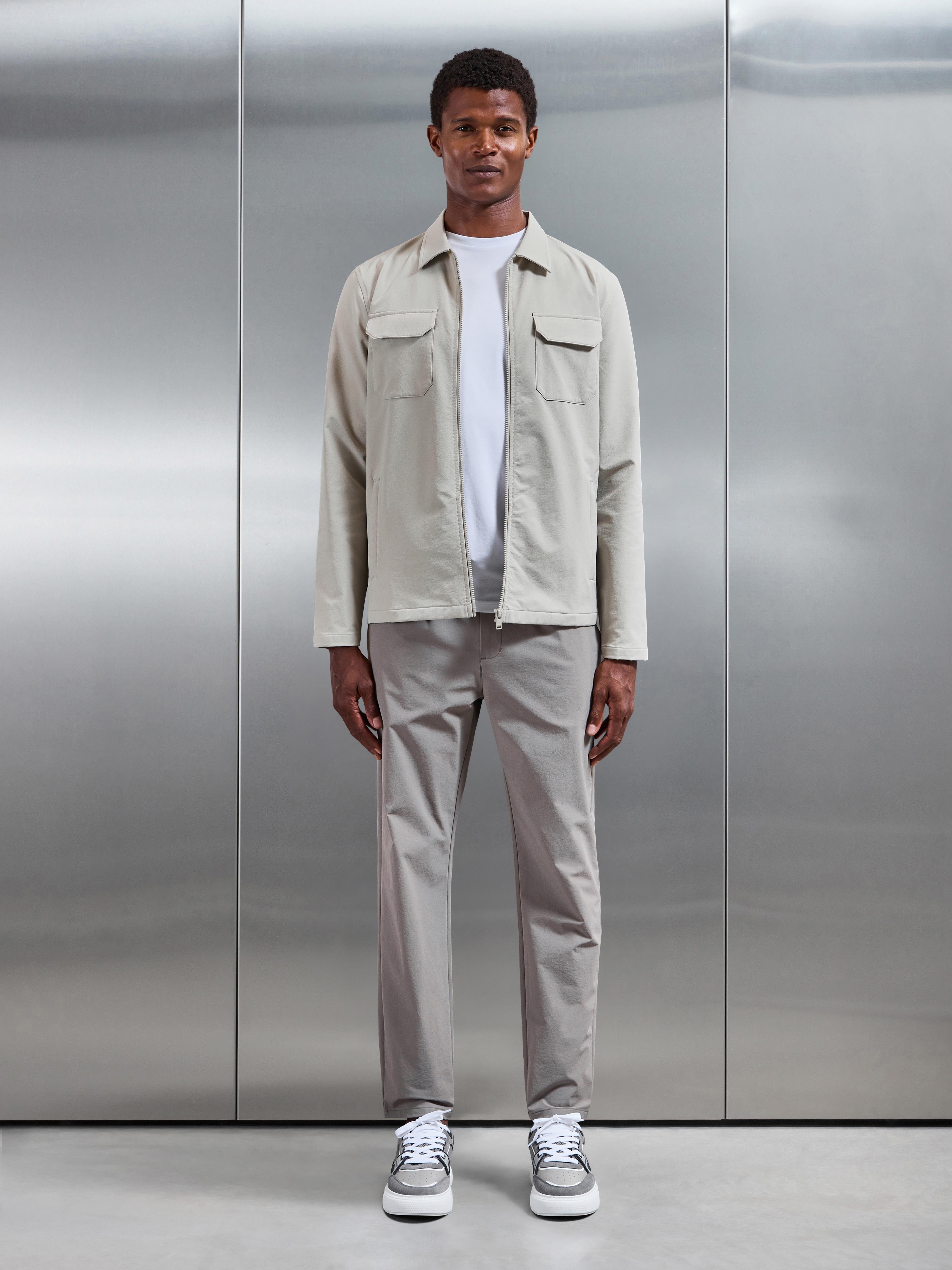 Cargo Jacket in Stone