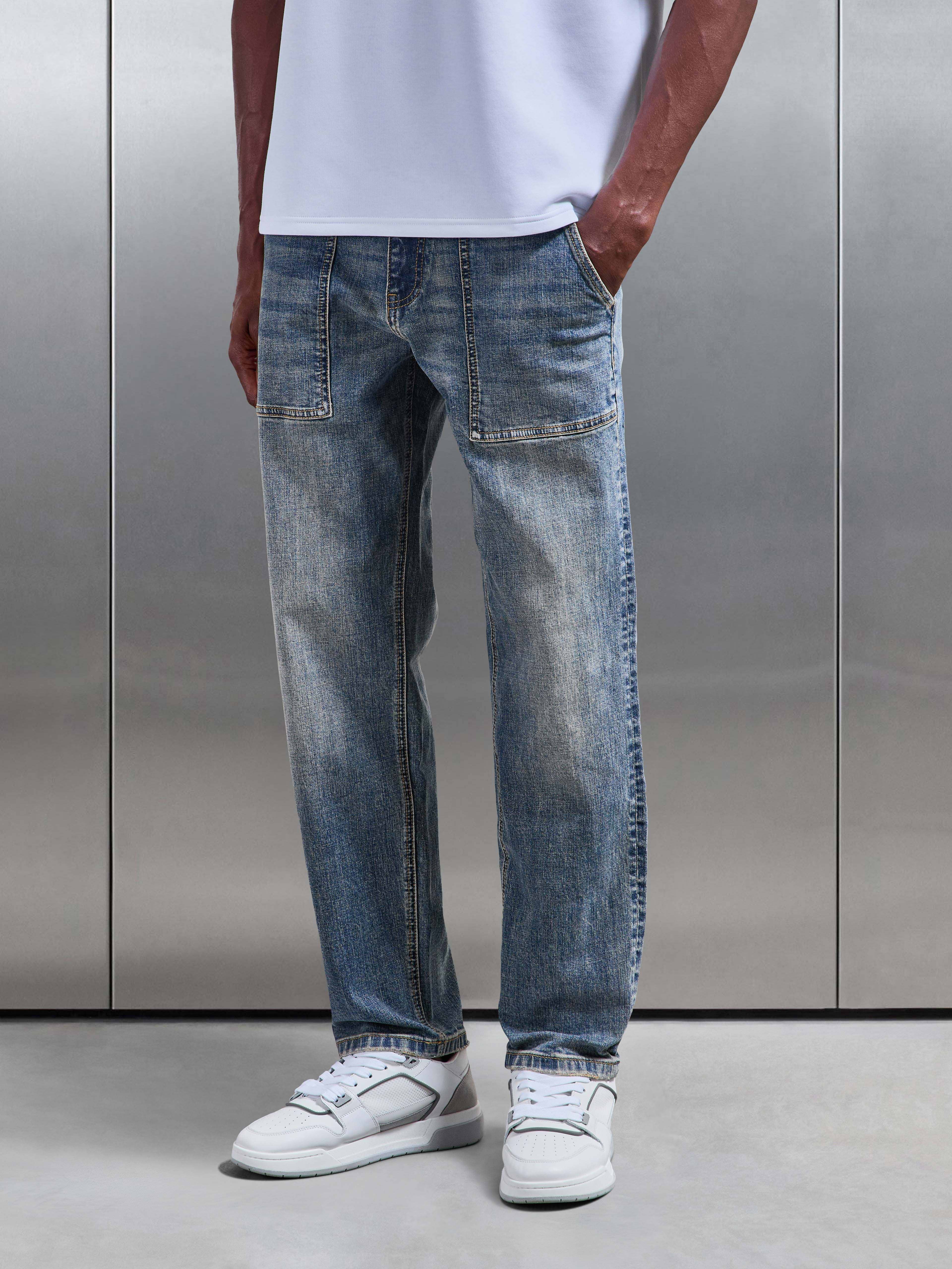 Carpenter Pant in Sand Wash