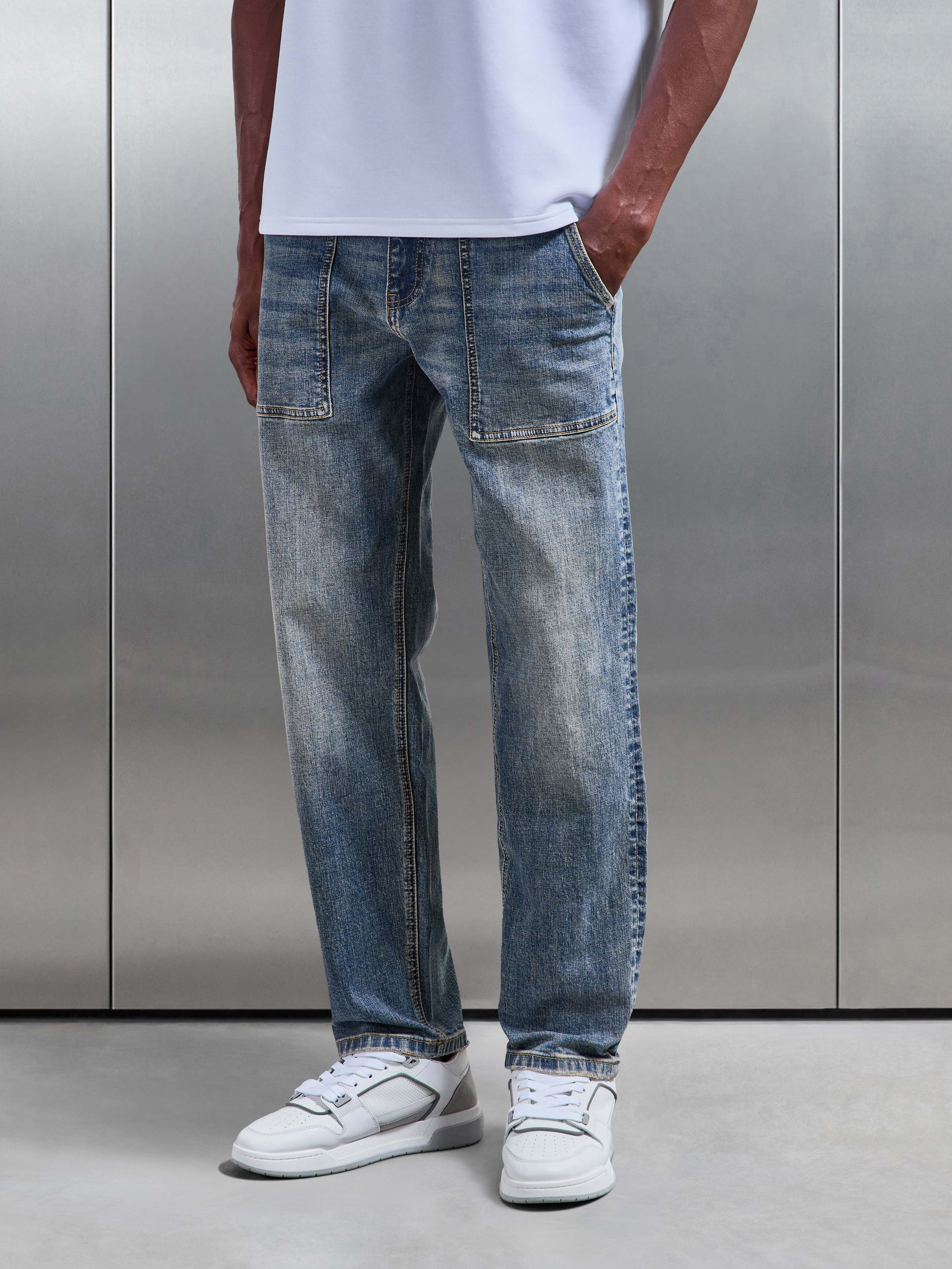 Carpenter Pant in Sand Wash