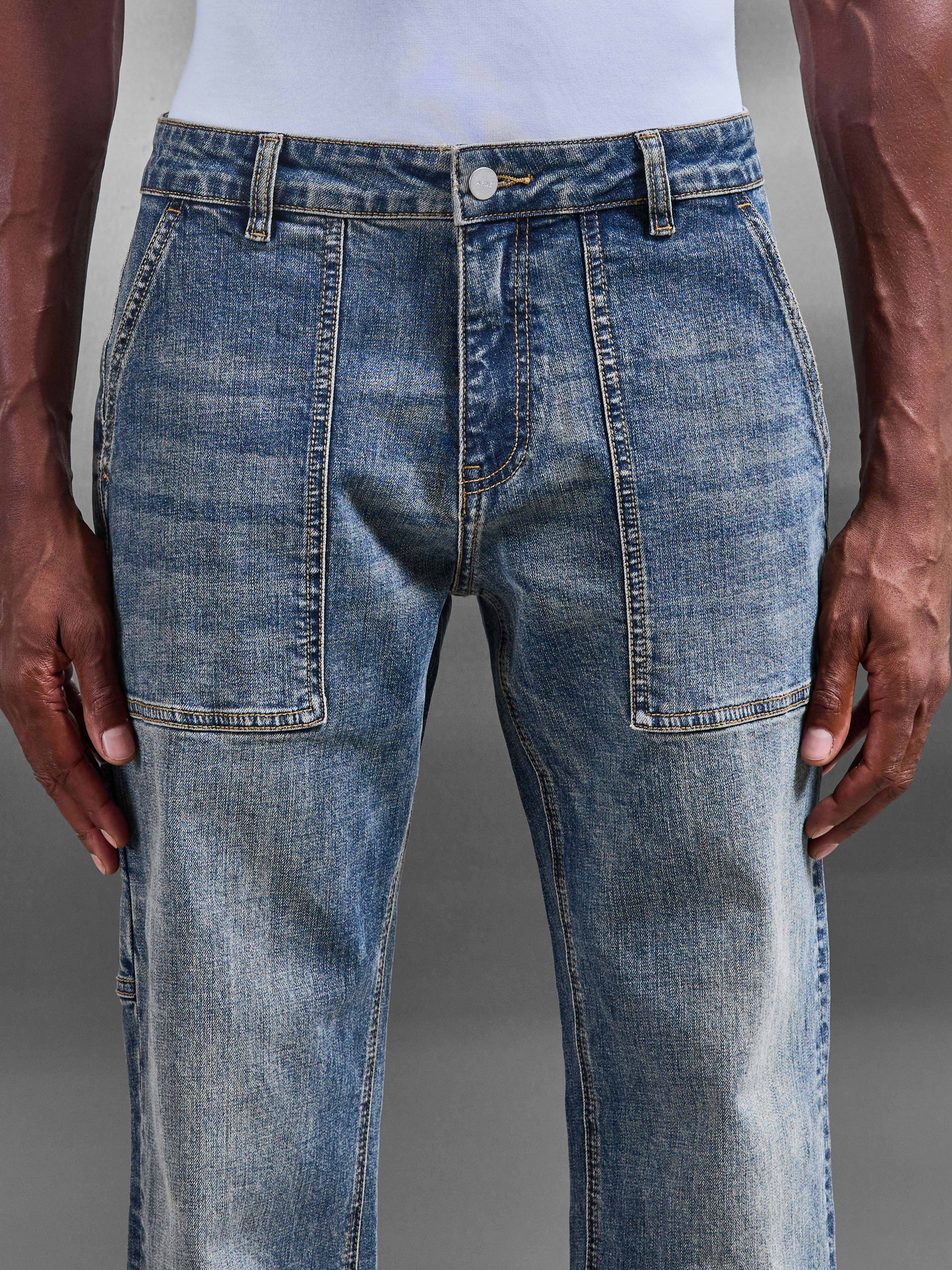 Carpenter Pant in Sand Wash
