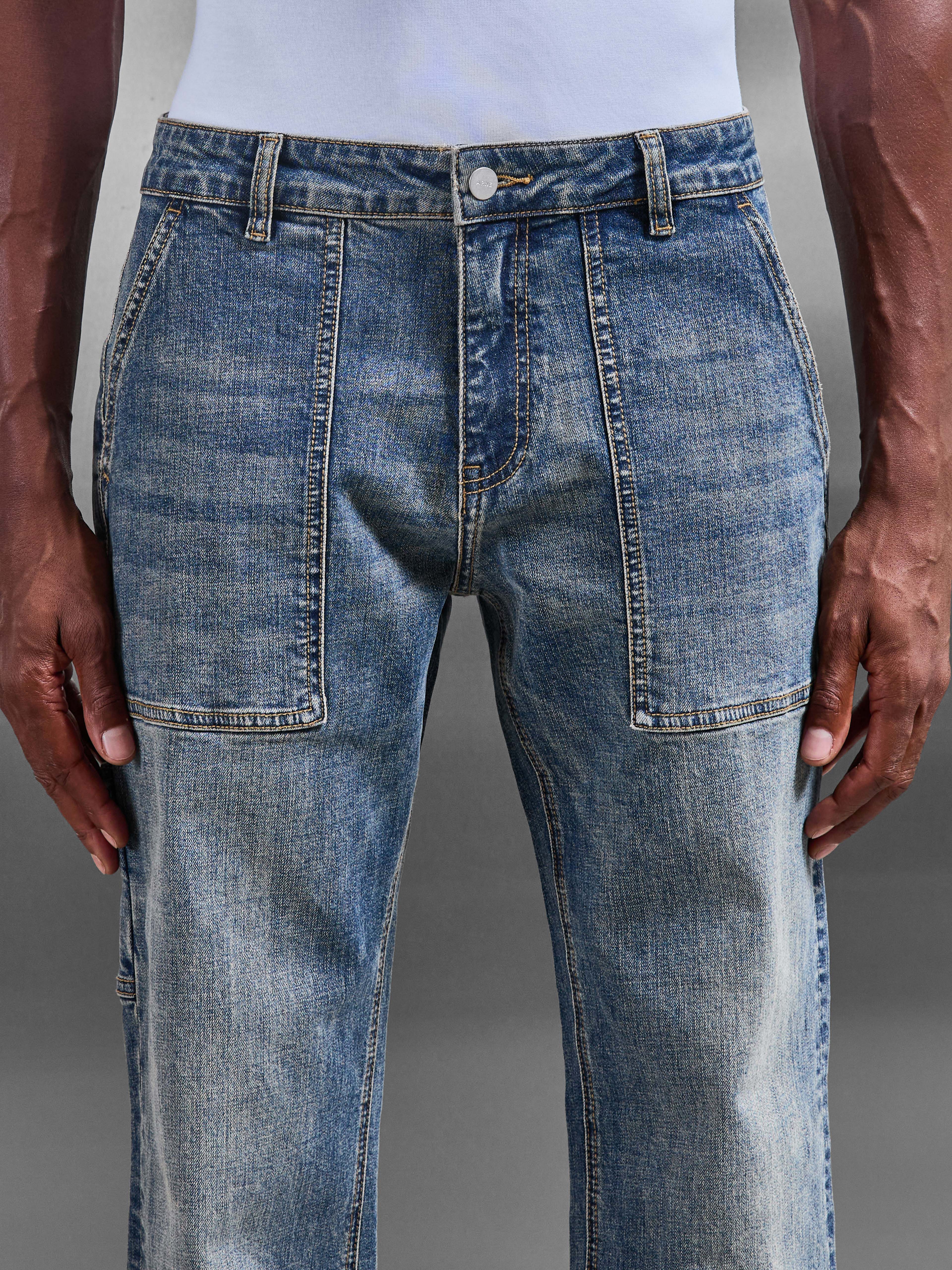 Carpenter Pant in Sand Wash