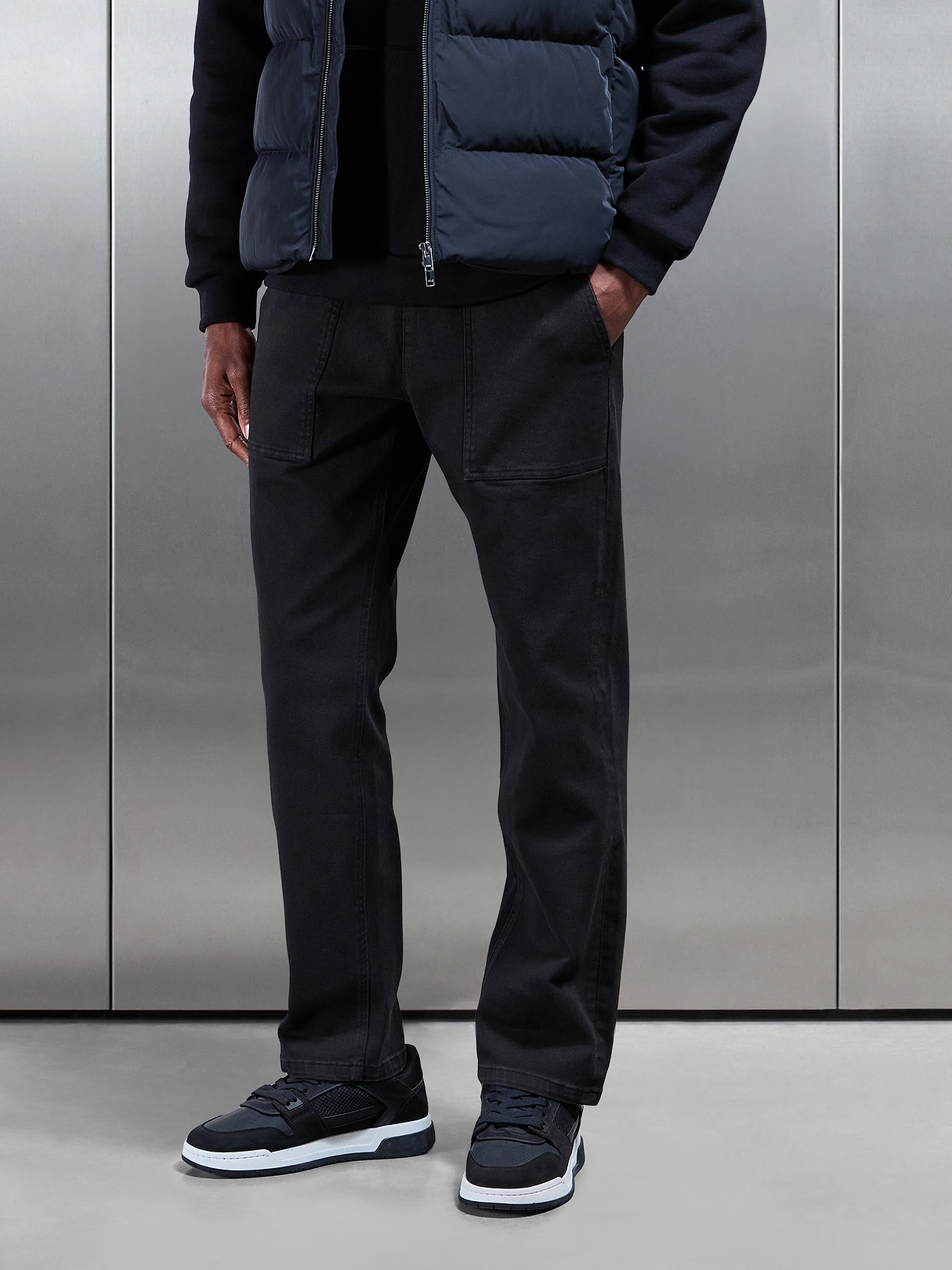 Carpenter Pant in Black | ARNE UK