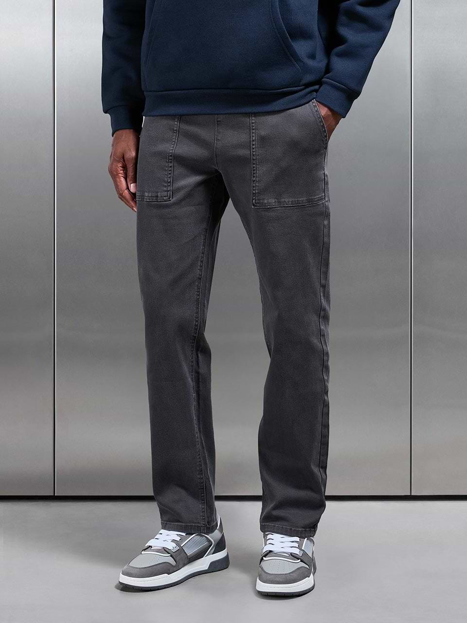 Carpenter Pant in Grey