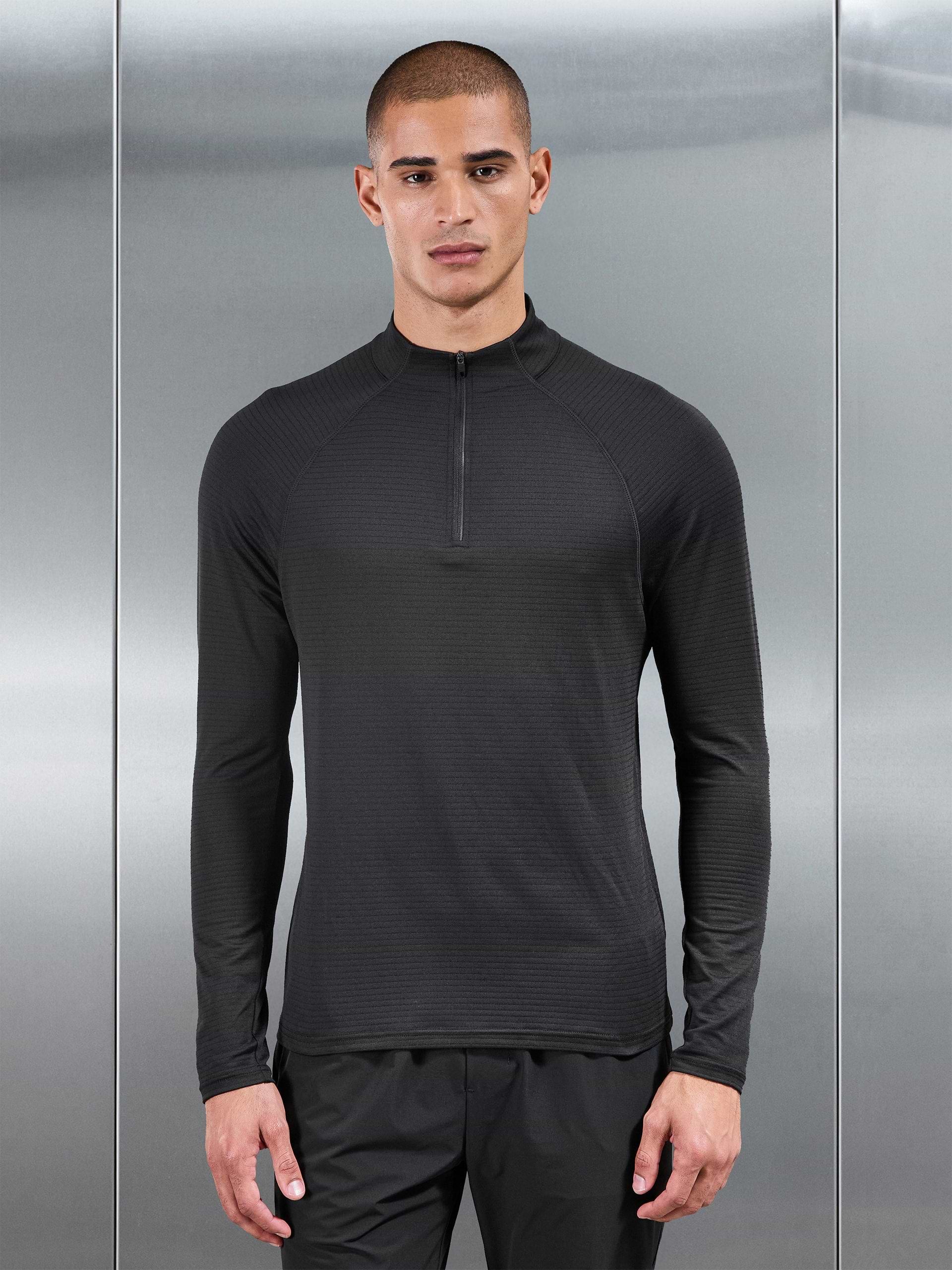 Condition Half Zip in Black
