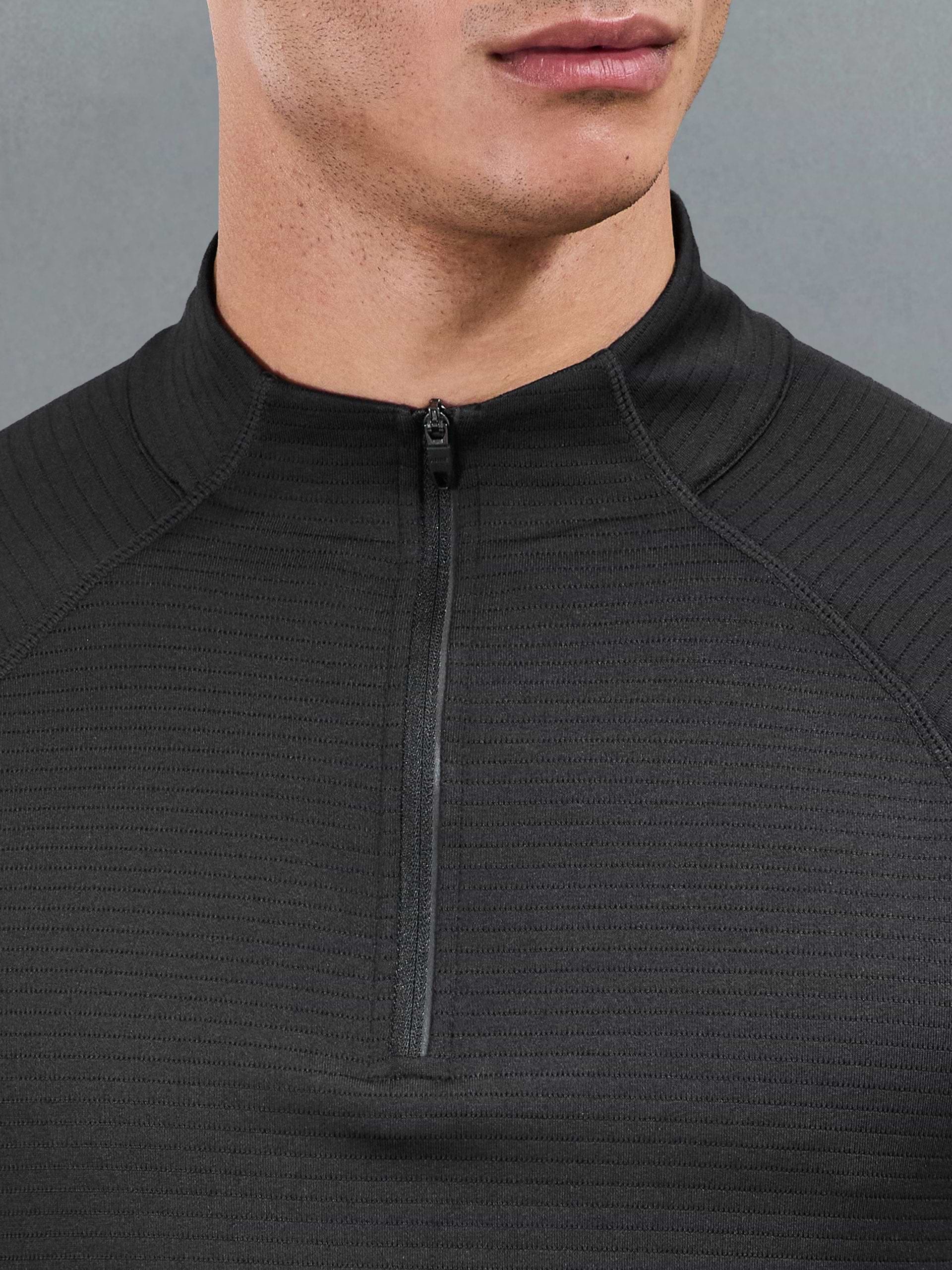 Condition Half Zip in Black