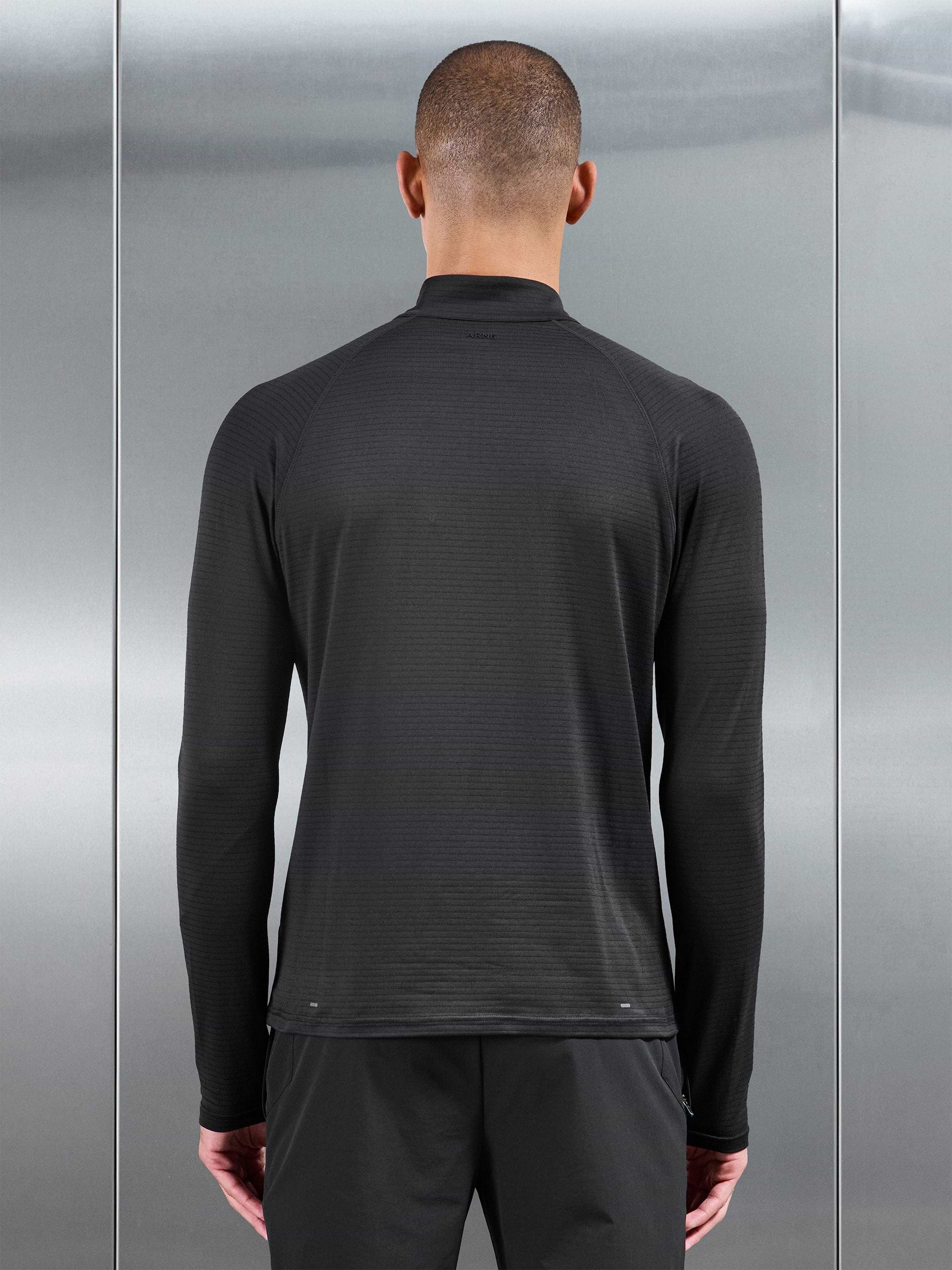 Condition Half Zip in Black
