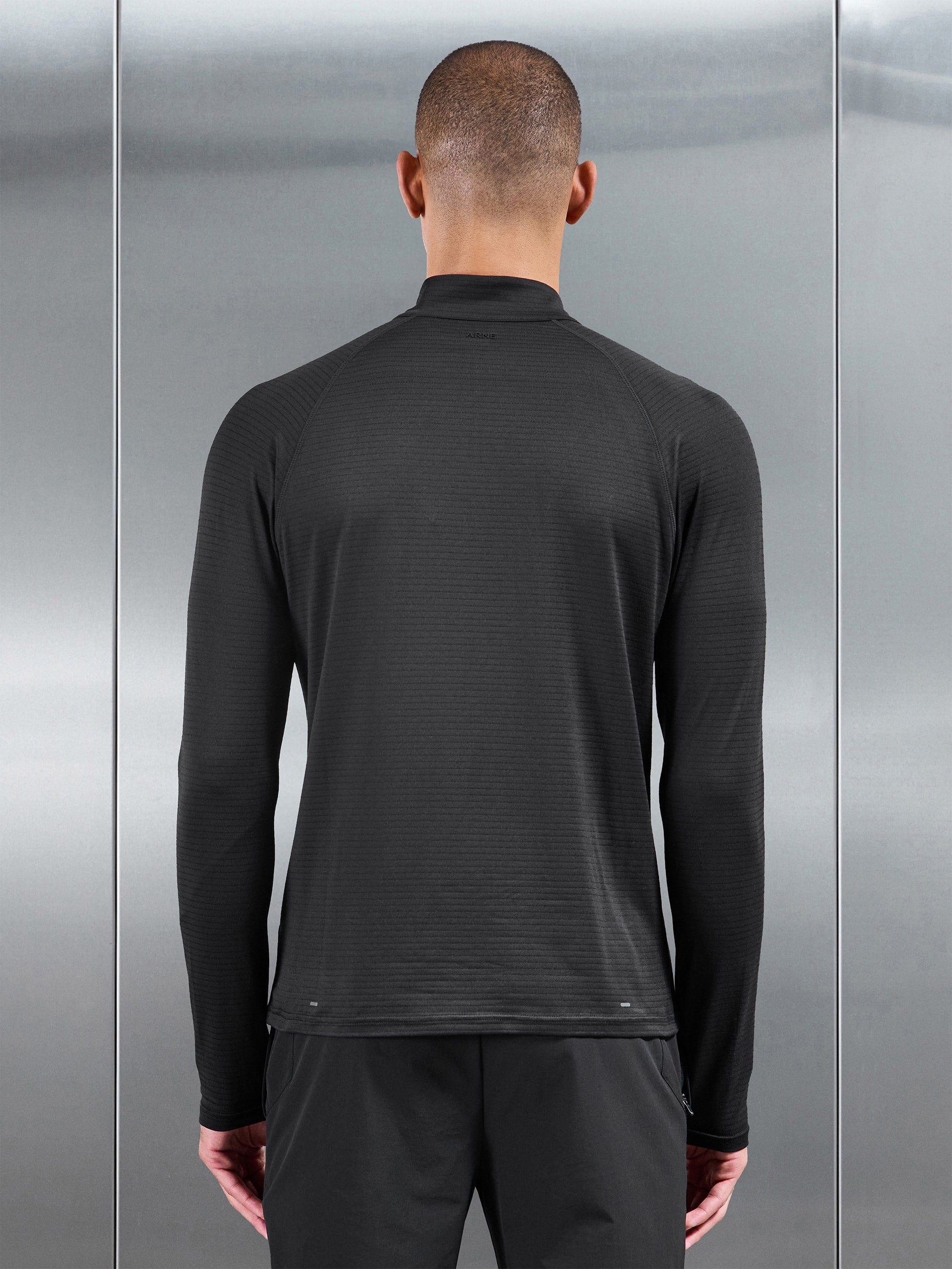Condition Half Zip in Black