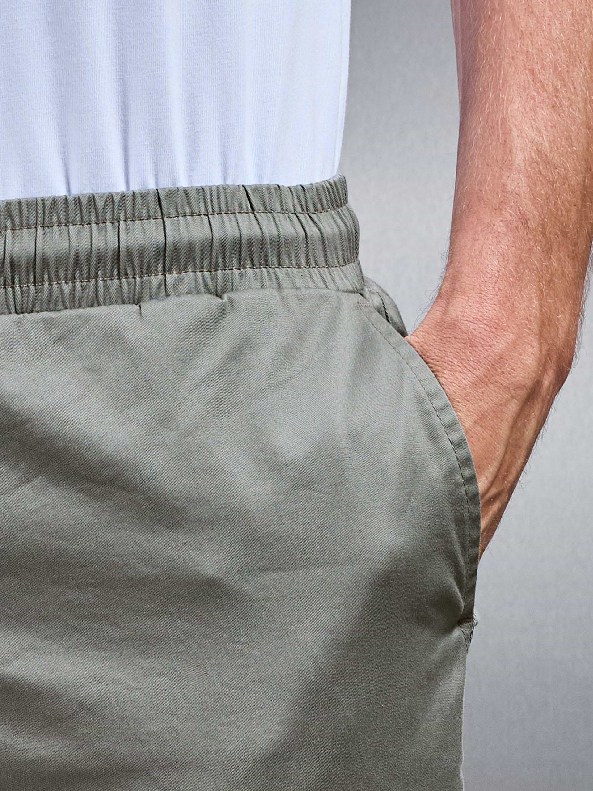 Cotton Cargo Pant in Olive