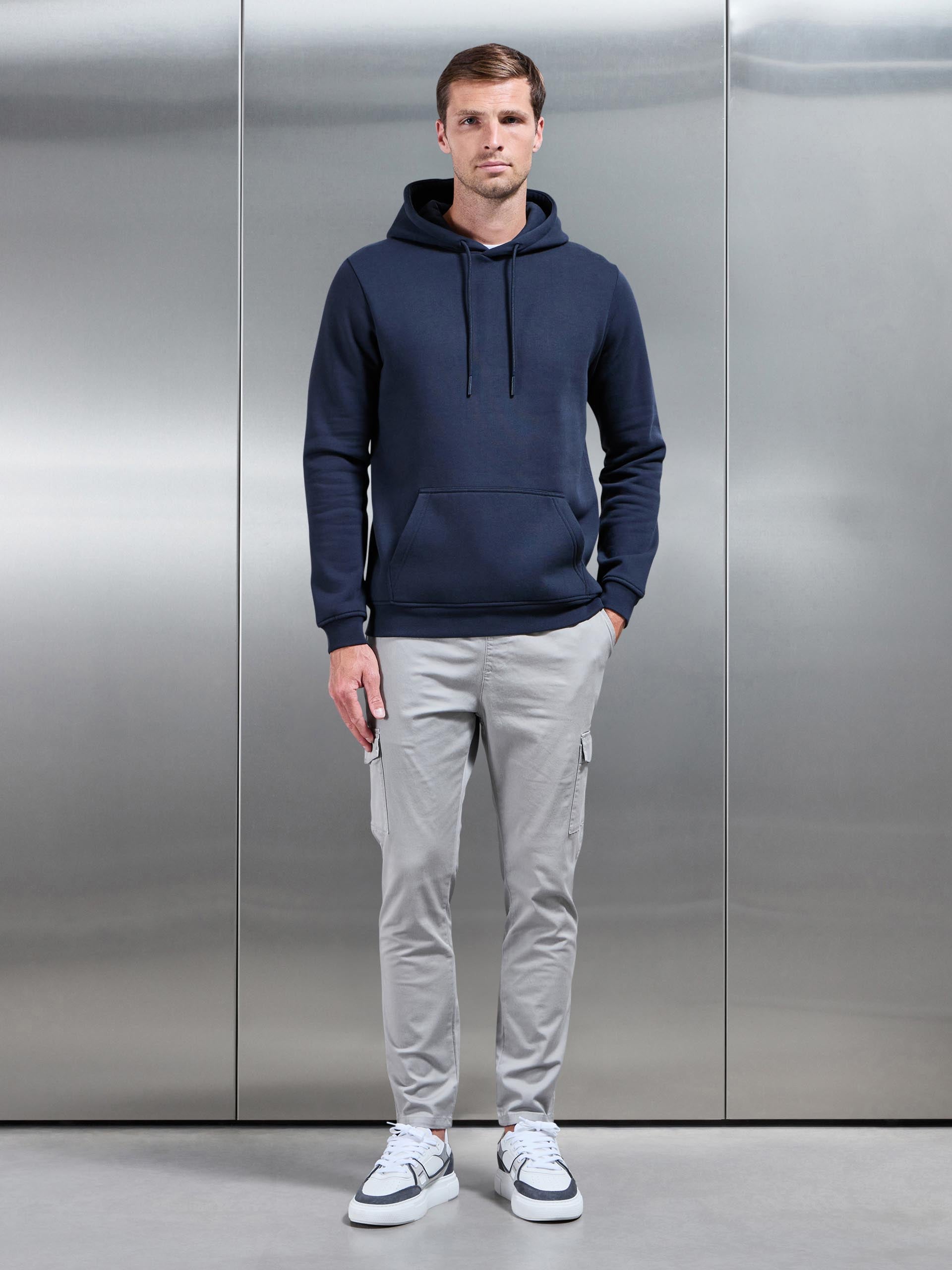 Cotton Cargo Pant in Stone