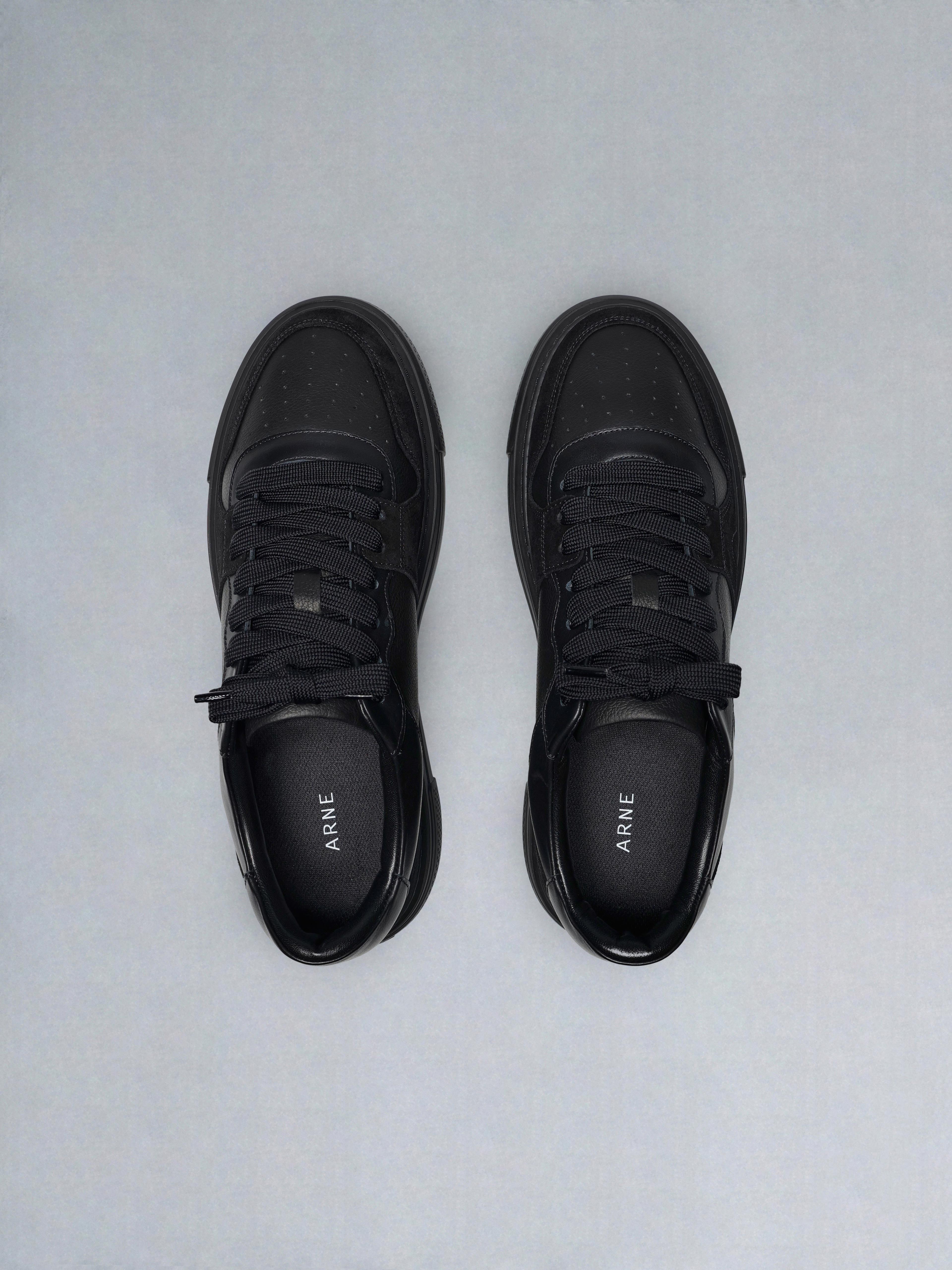 Court Trainer in Triple Black