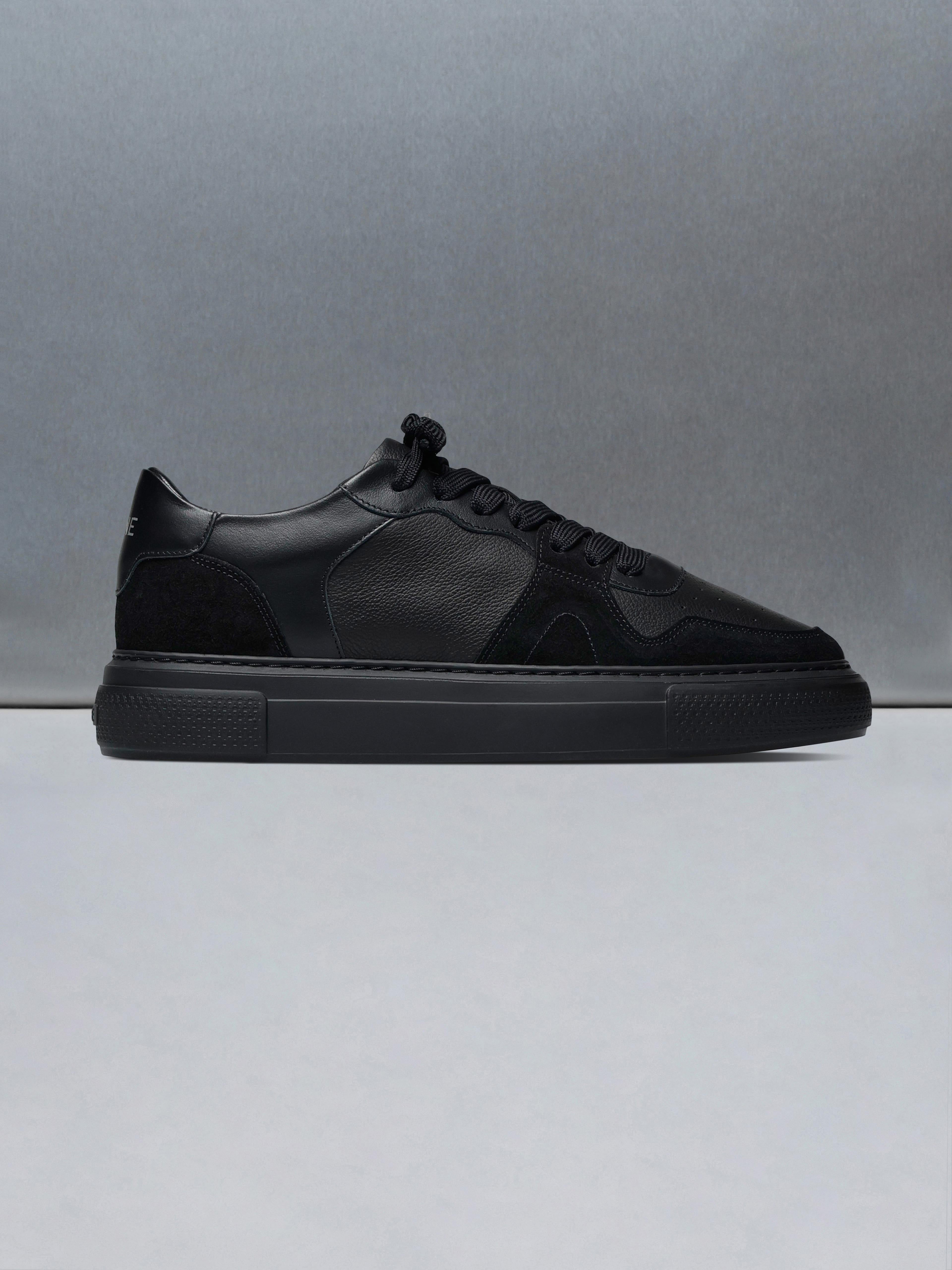 Court Trainer in Triple Black