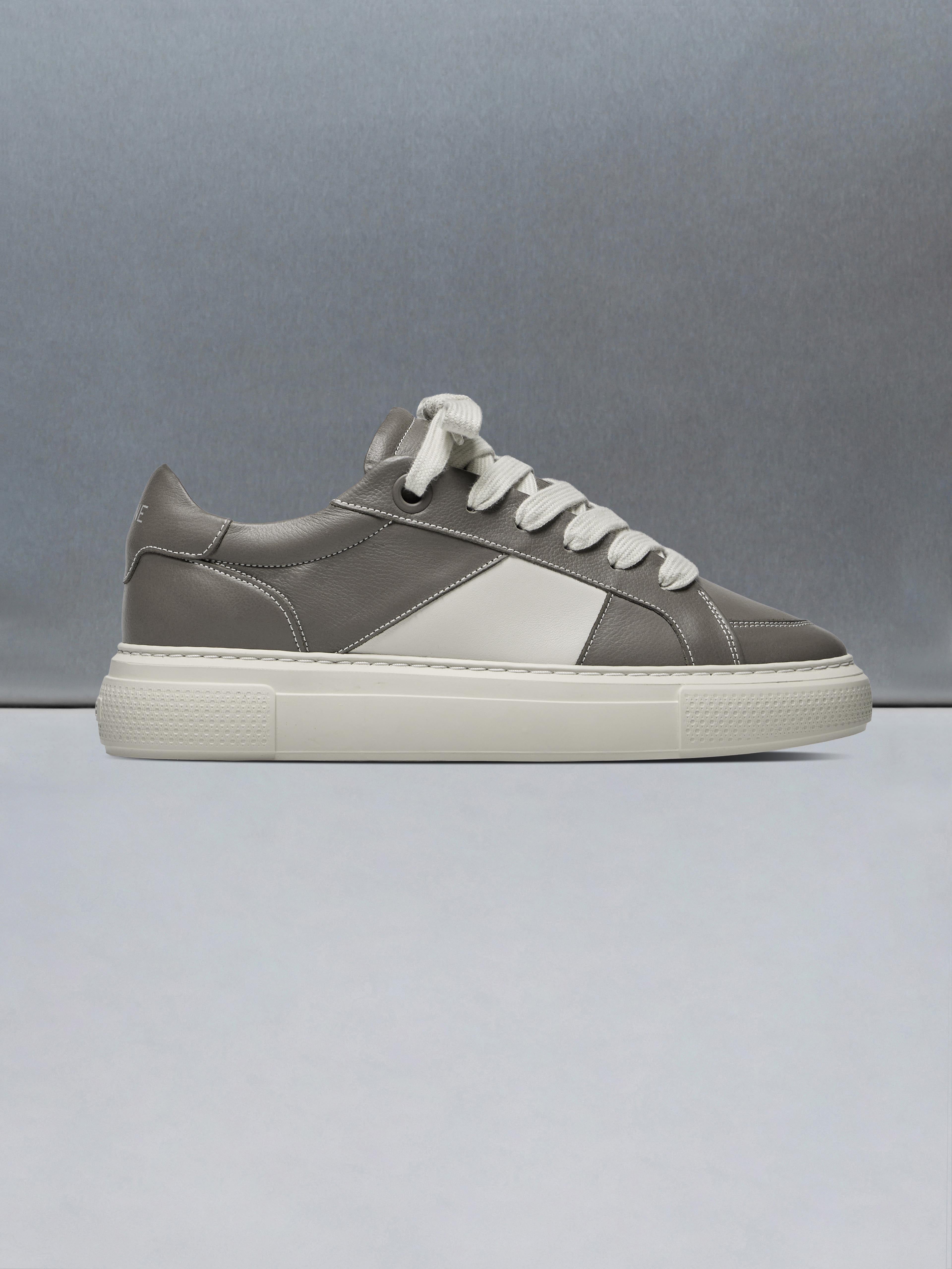 Chunky Stripe Essential Trainer in Brown