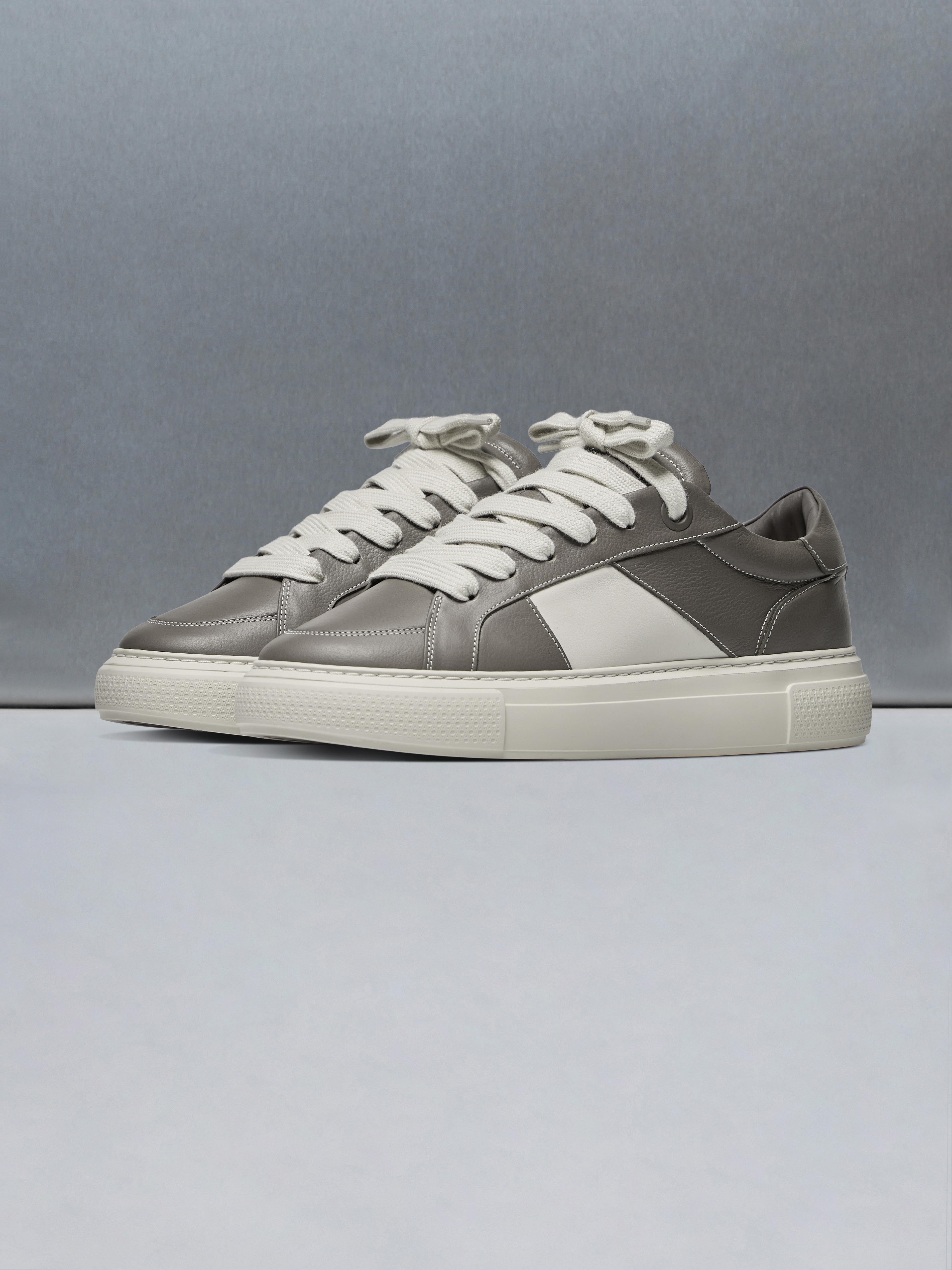 Chunky Stripe Essential Trainer in Brown