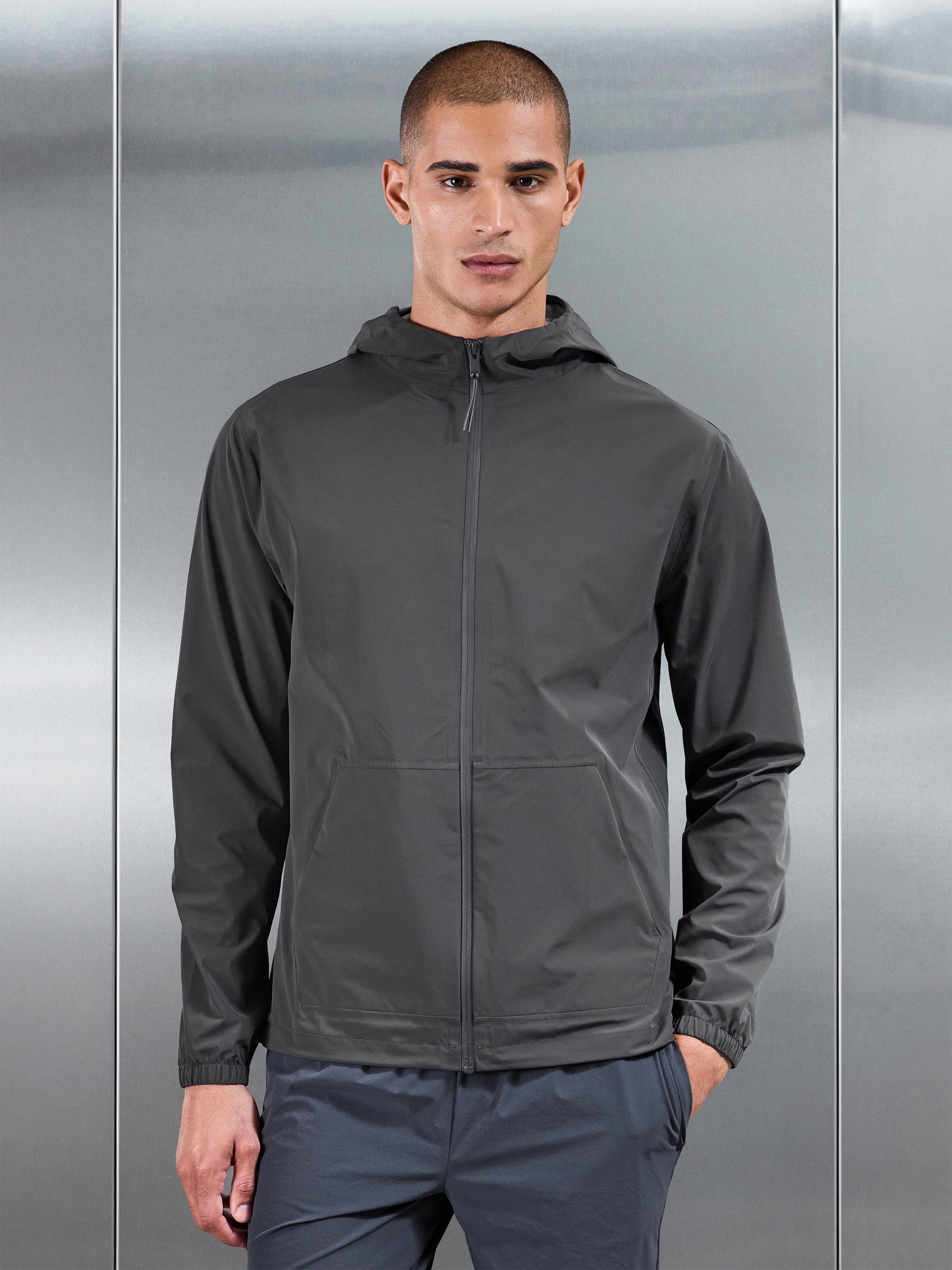 Element Waterproof Windbreaker in Grey