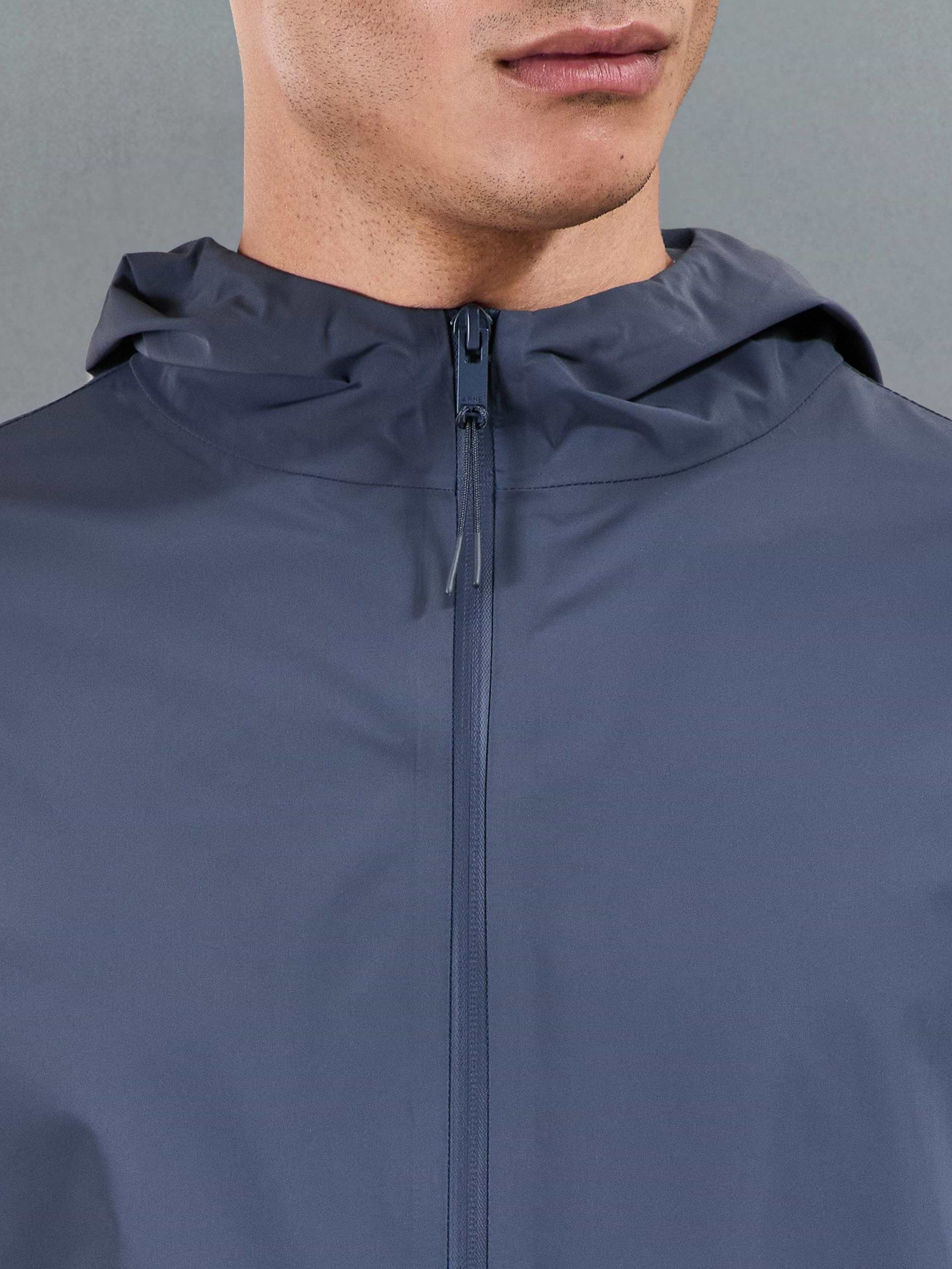 Element Waterproof Windbreaker in Slate Blue