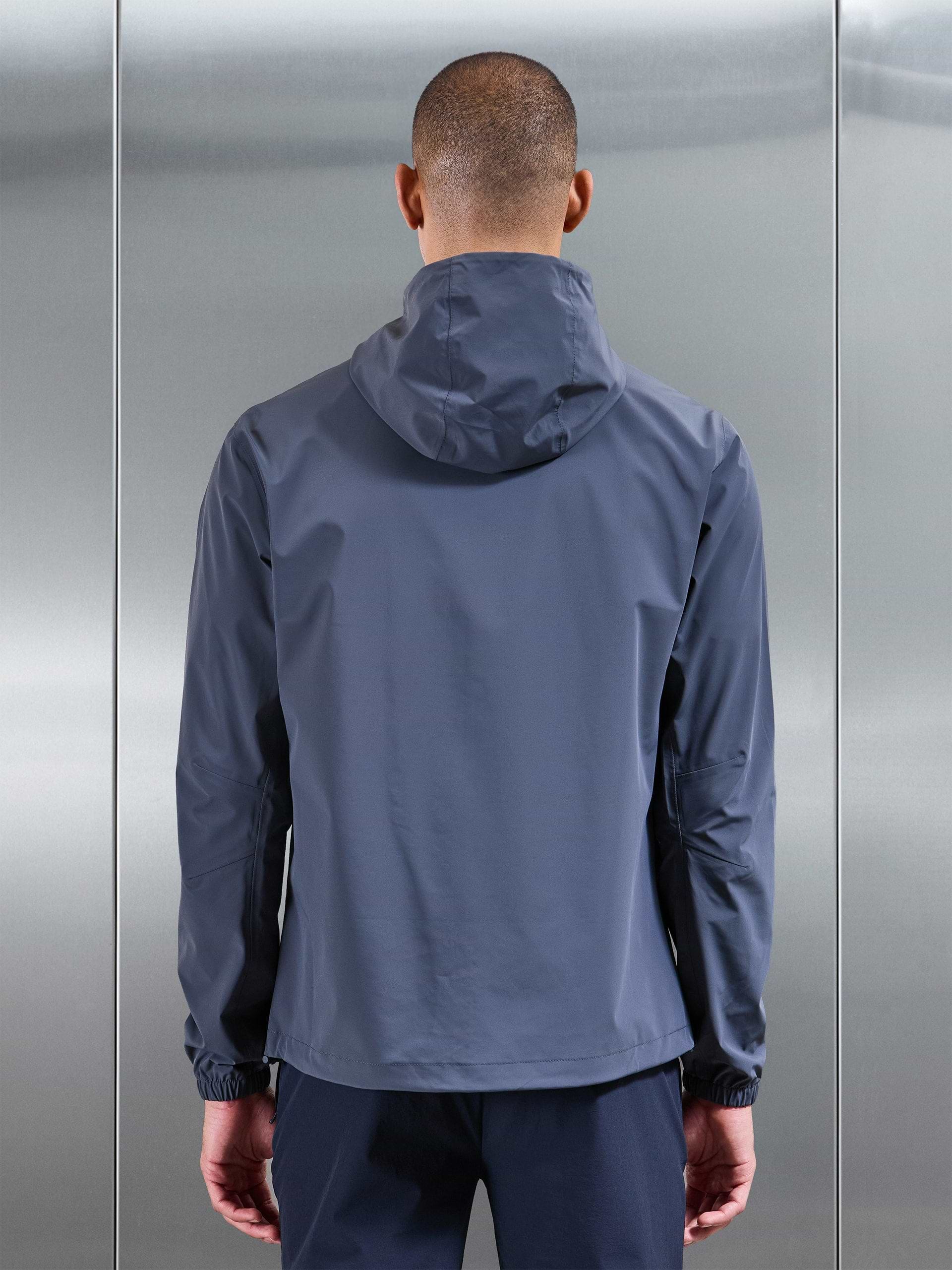 Element Waterproof Windbreaker in Slate Blue