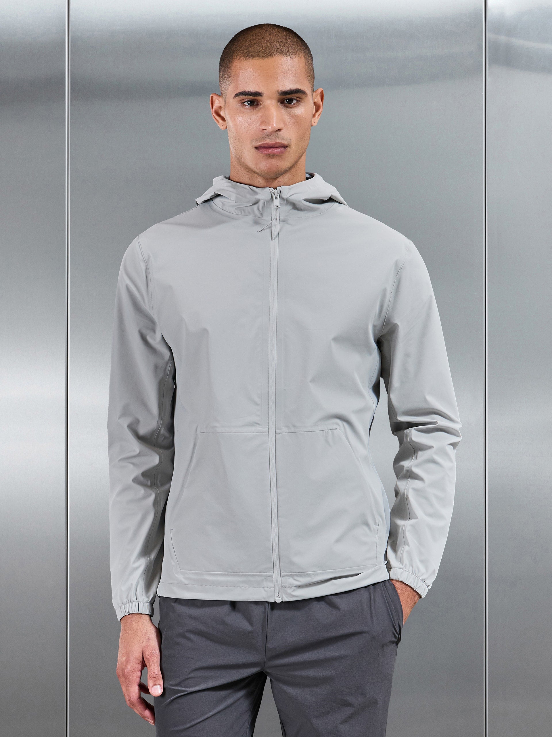 Element Waterproof Windbreaker in Stone
