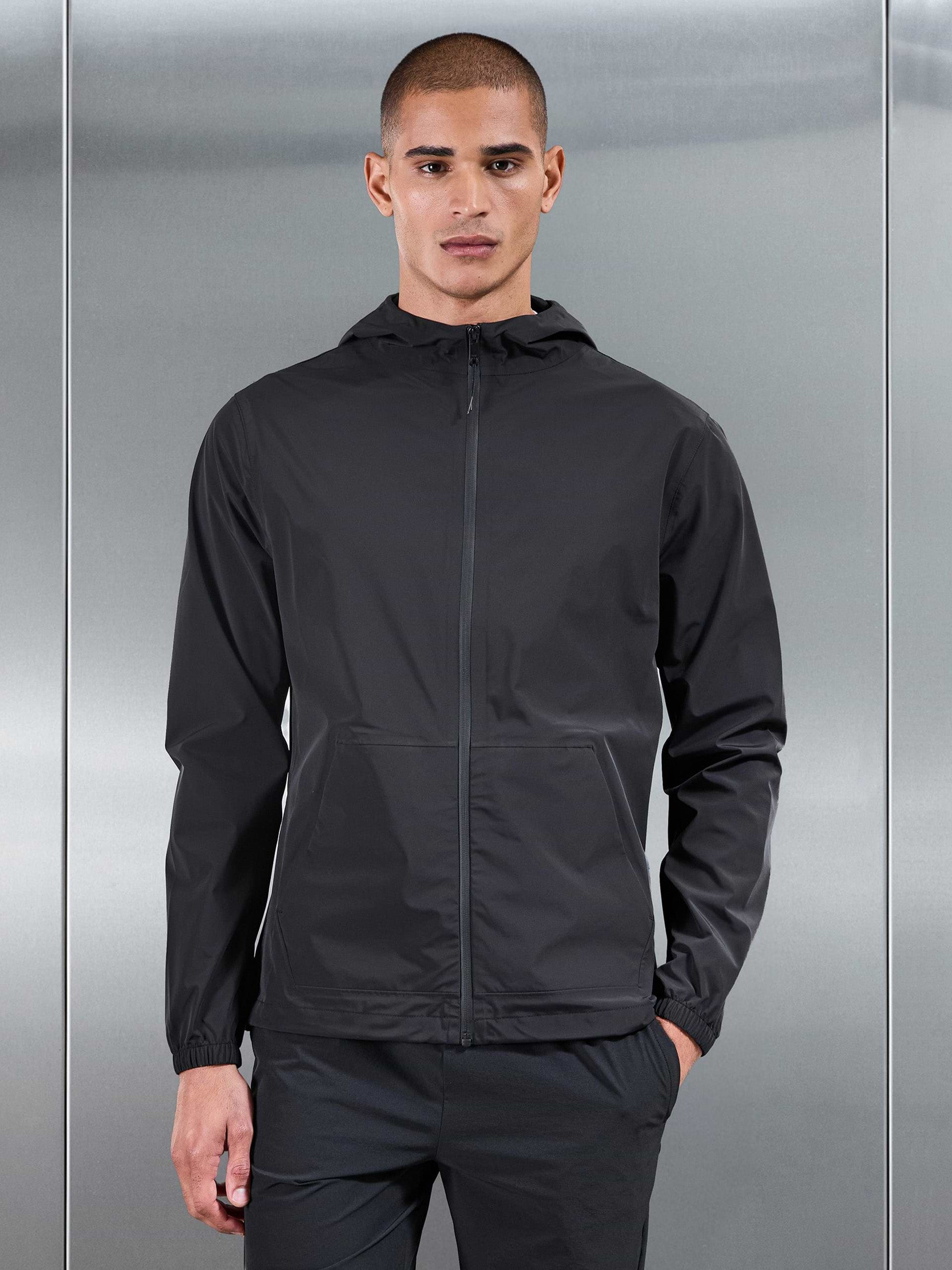 Element Waterproof Windbreaker in Black