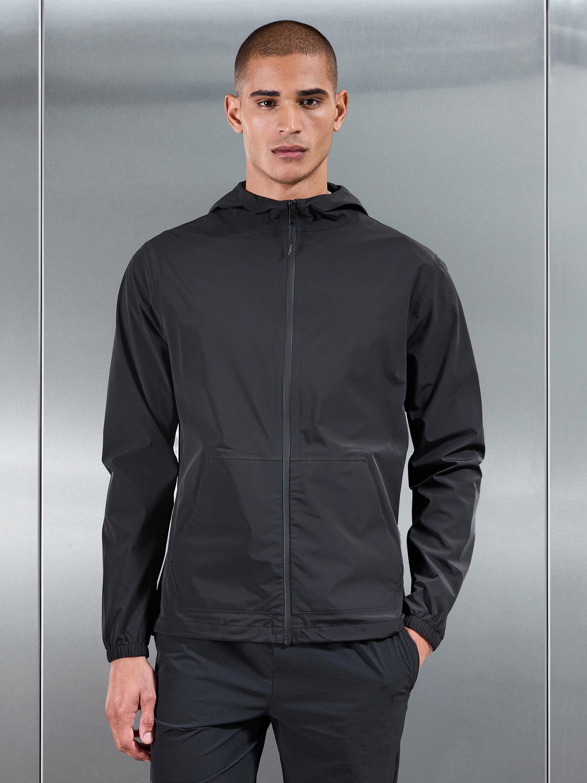 Element Waterproof Windbreaker in Black