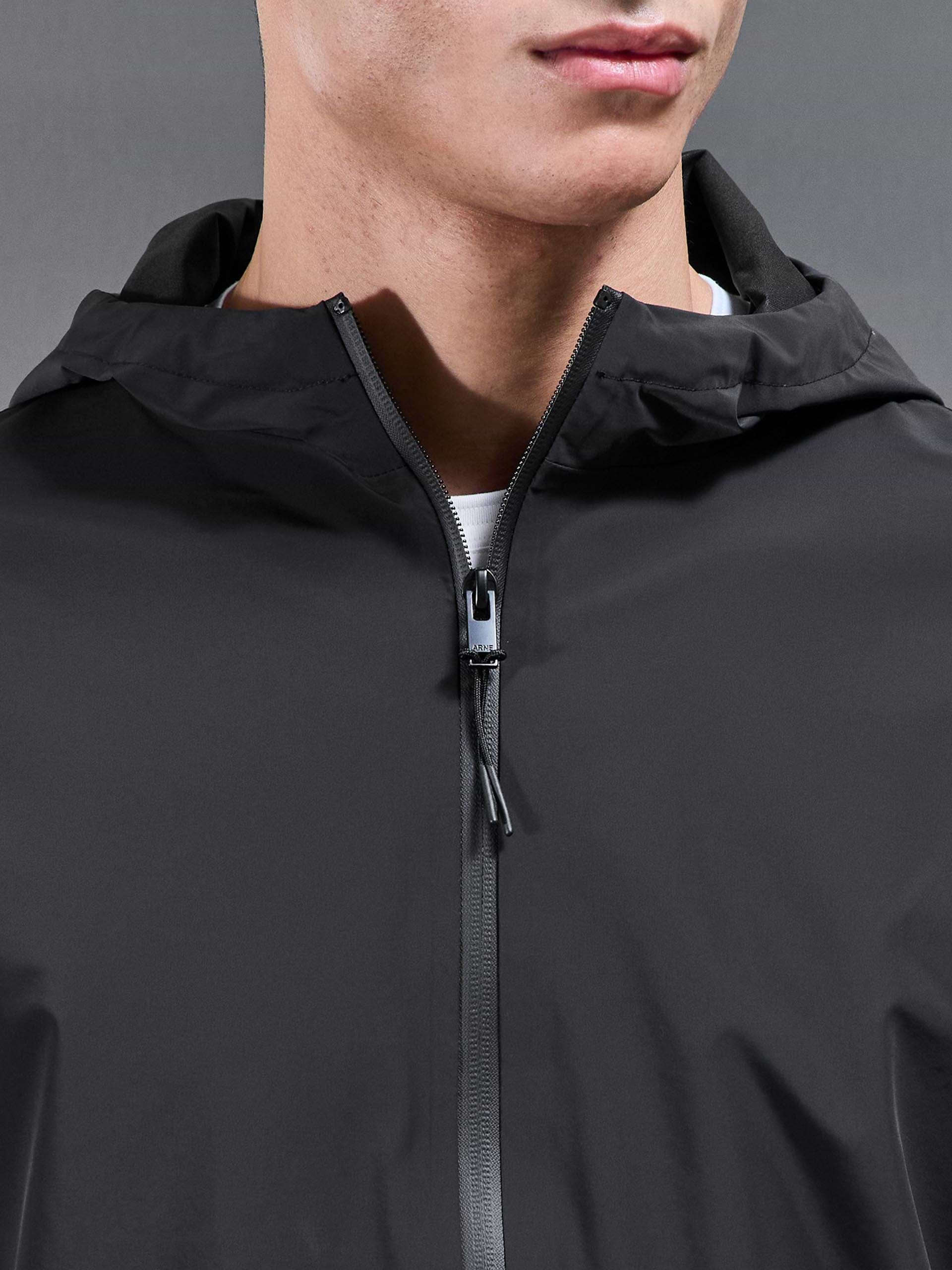 Element Waterproof Windbreaker in Black