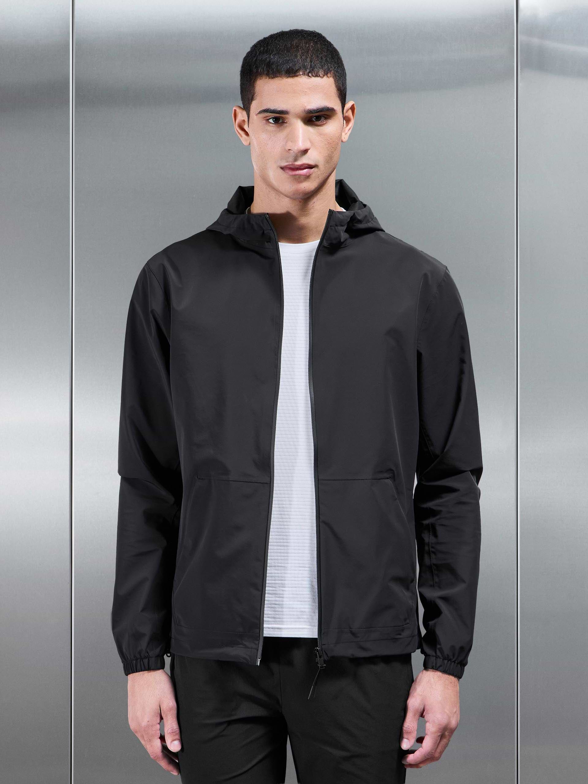 Element Waterproof Windbreaker in Black